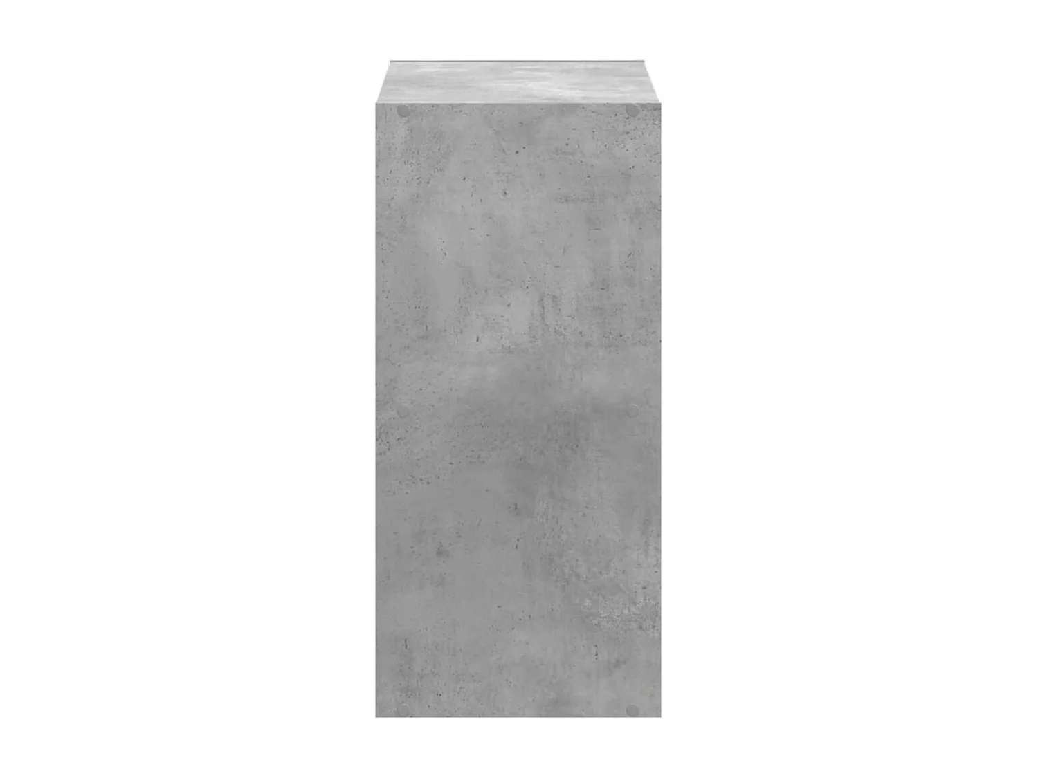 Bibliothèque gris béton 68,5x32x68,5 cm bois d'ingénierie FR262750