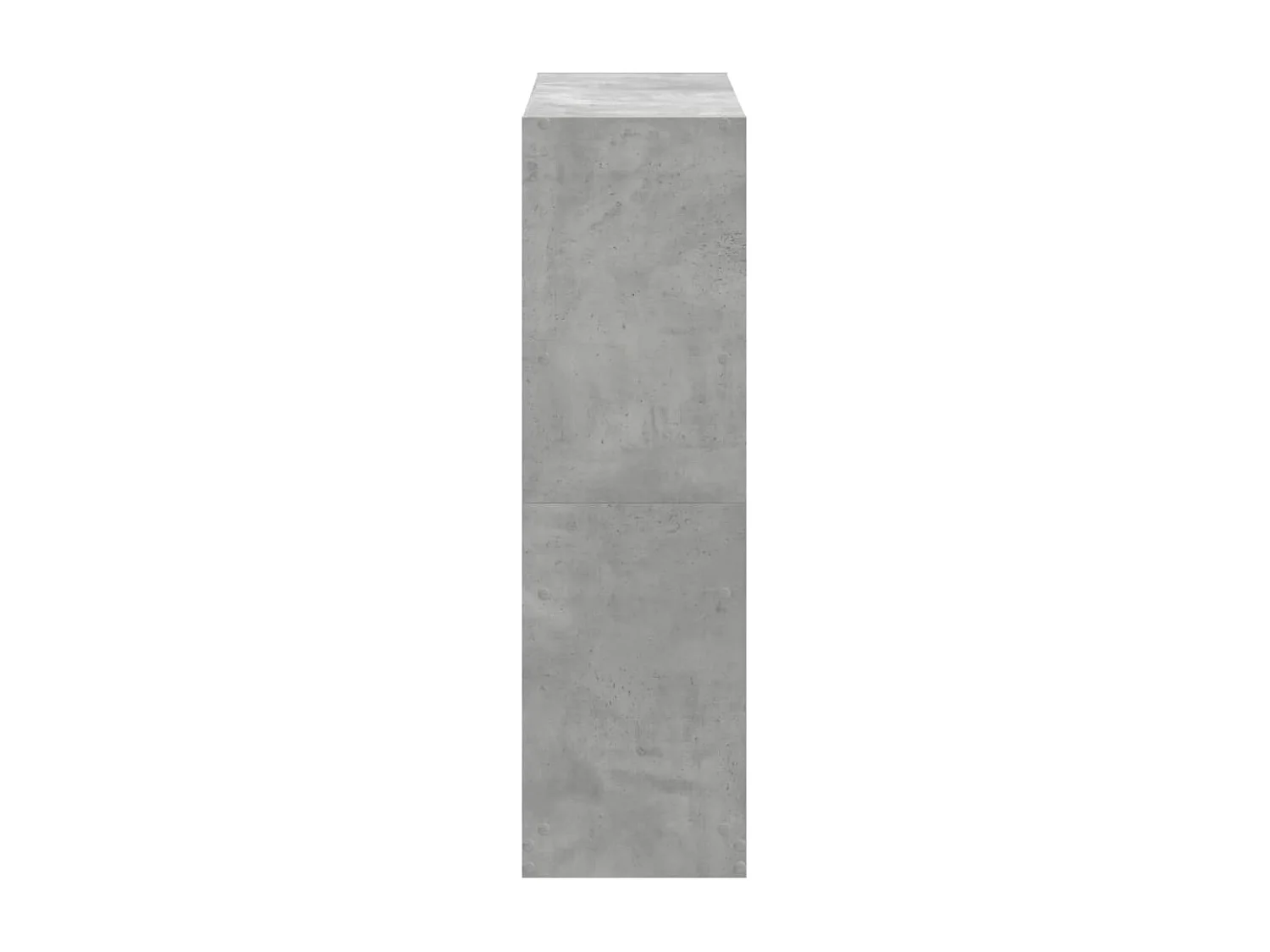 Bibliothèque gris béton 102x32x108 cm bois d'ingénierie FR353087