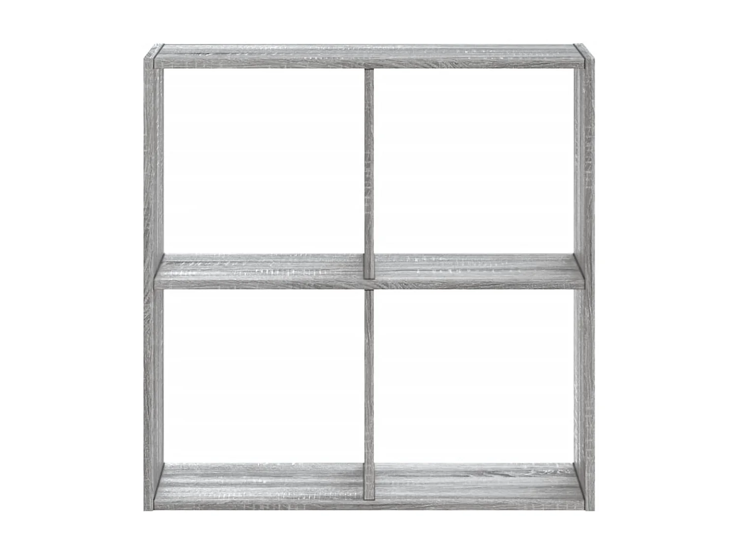 Bibliothèque sonoma gris 68,5x32x68,5 cm bois d'ingénierie FR252693