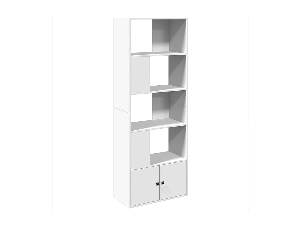 Bibliothèque blanc 70x36x189 cm bois d'ingénierie FR909369