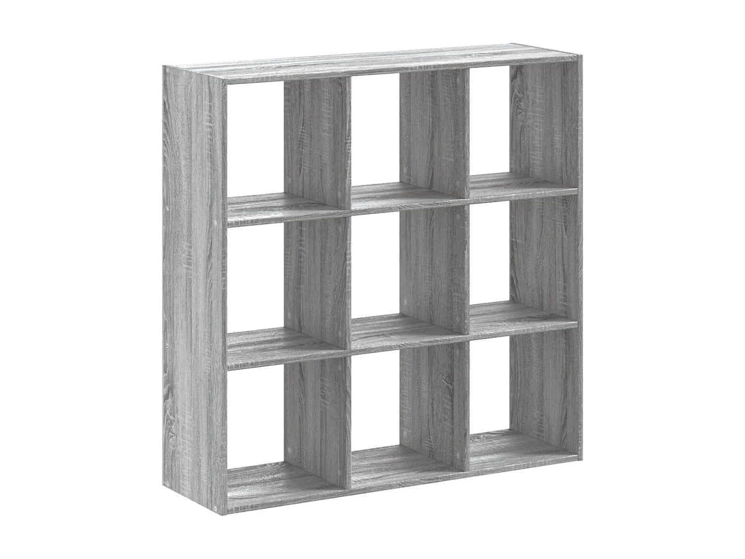 Bibliothèque sonoma gris 102x32x102 cm bois d'ingénierie FR713272