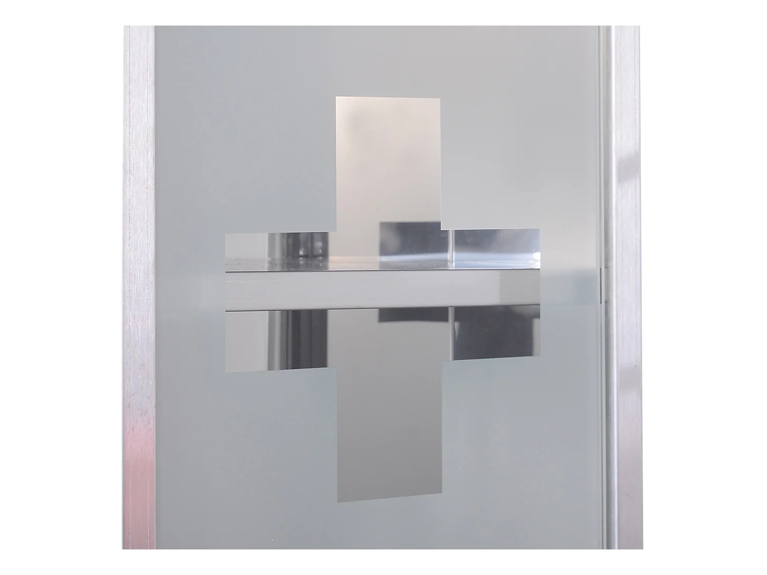 3-Fächer-Medizinschrank aus Edelstahl, 25 x 12 x 48 cm