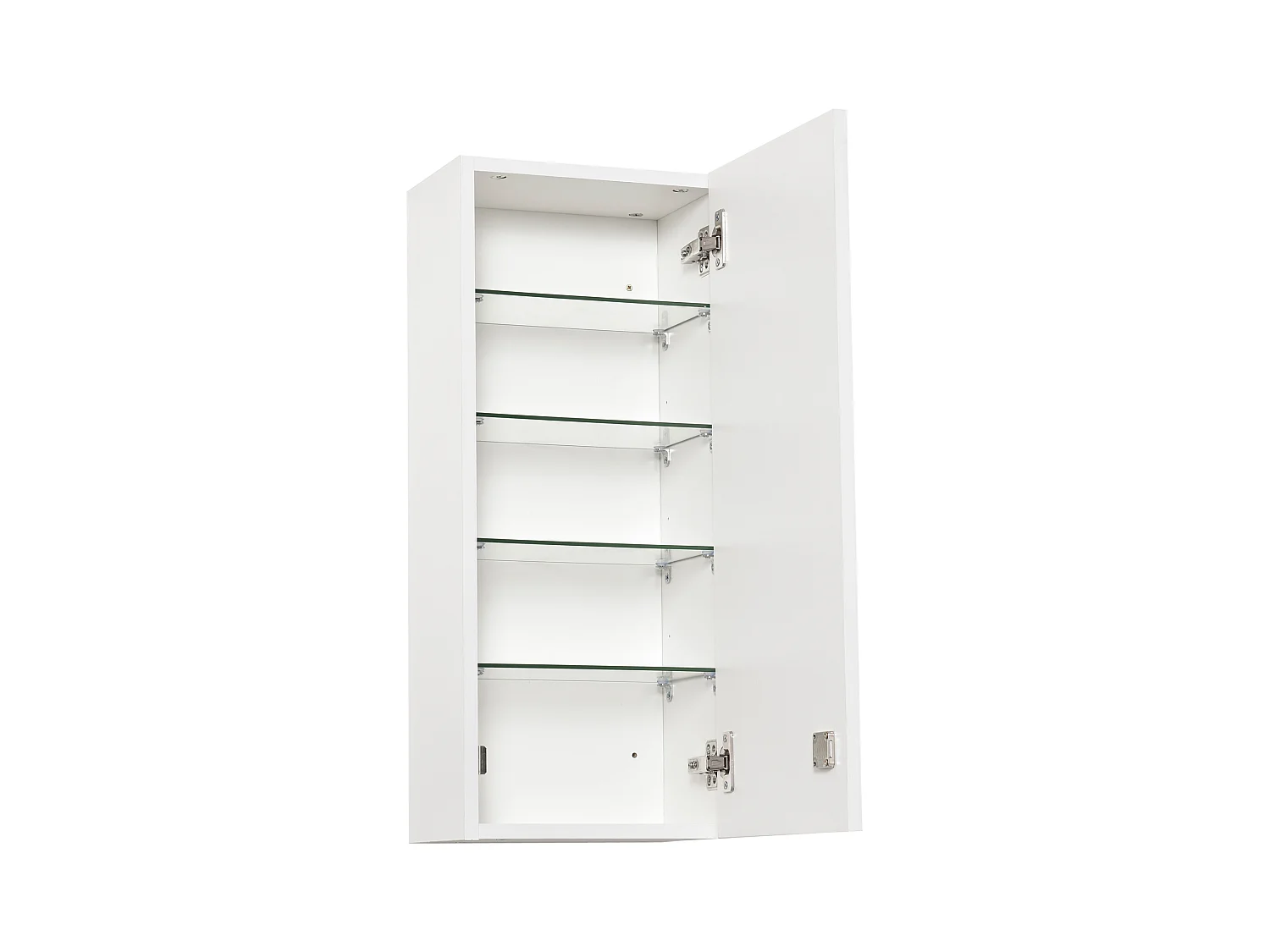 Armoire à pharmacie murale verrouillable et réglable, avec croix de premiers secours