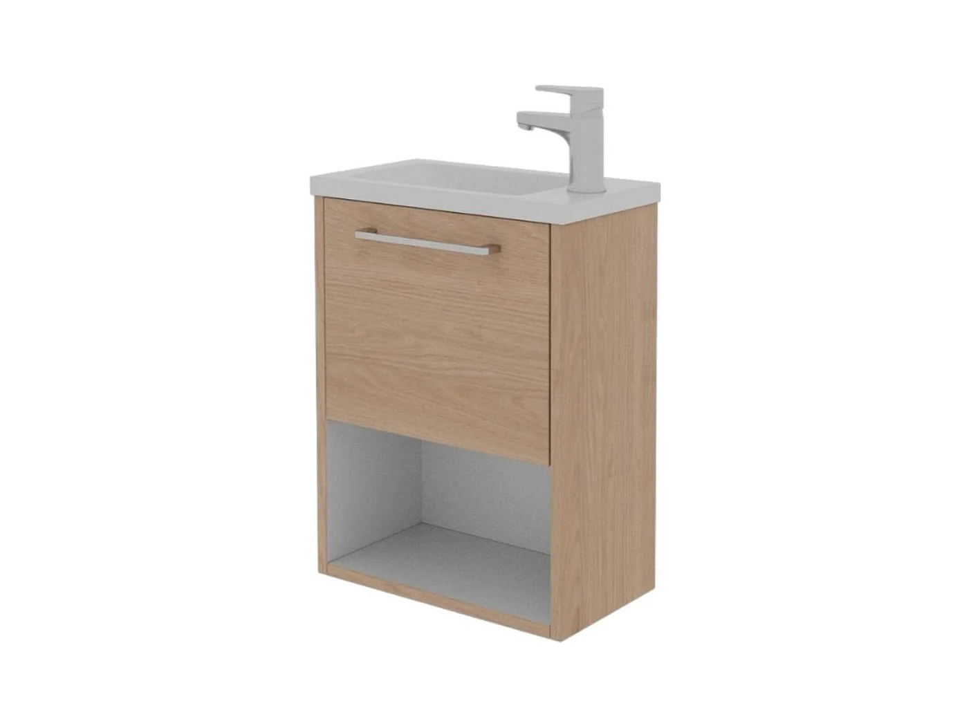 NIKA Handwaschbecken + Wasserhahn-Set