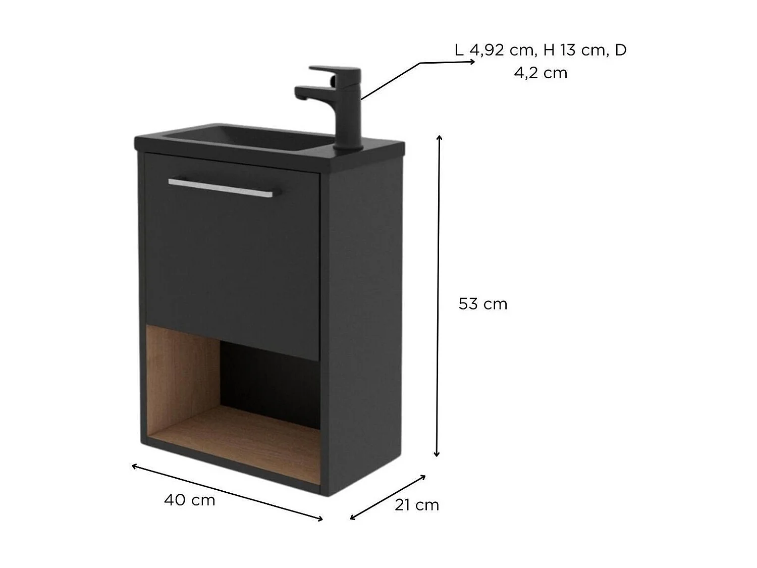 NIKA handwasunit + kraanset