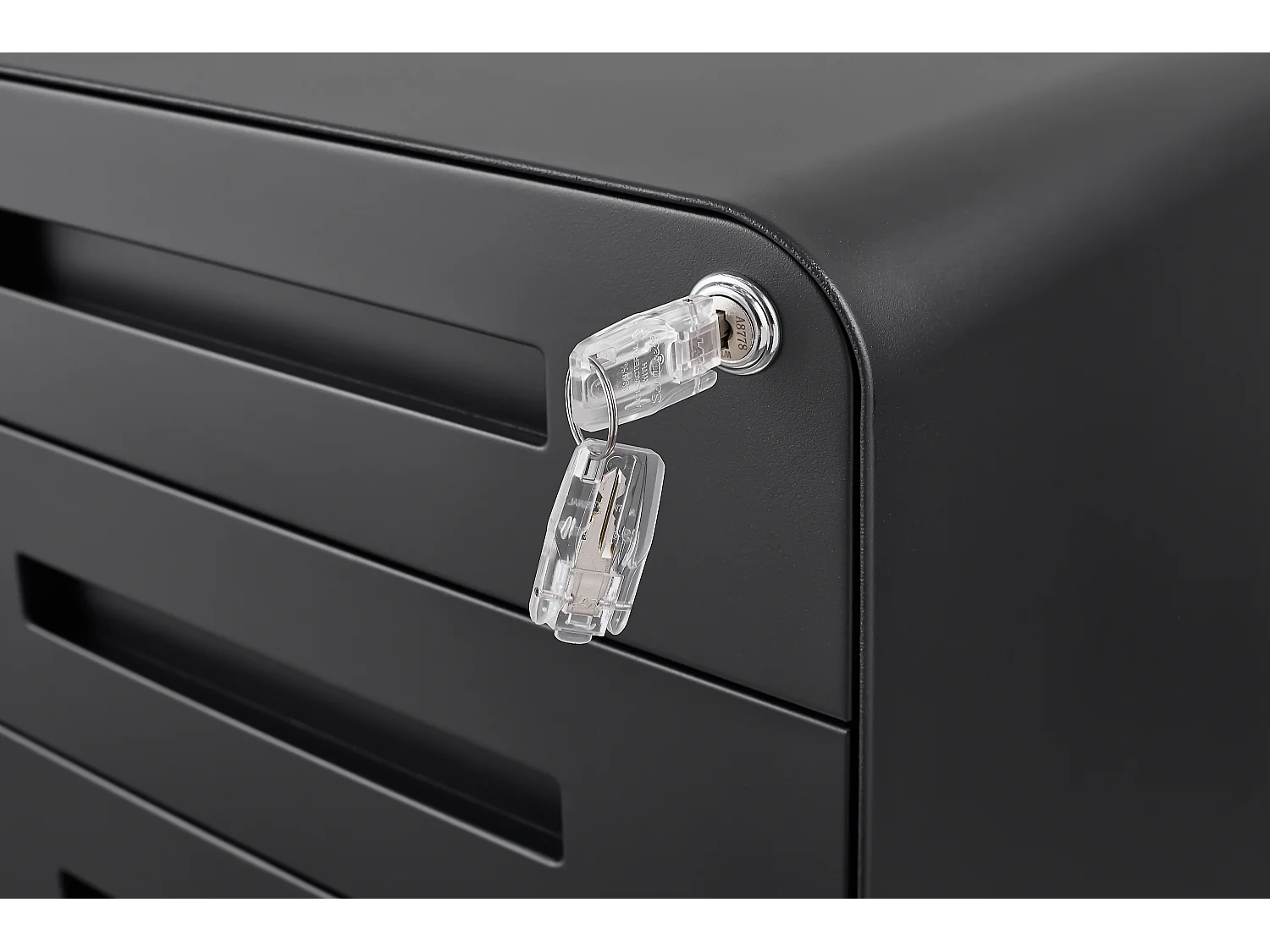 Archivador móvil de 3 cajones bajo el escritorio: un mueble de almacenamiento sencillo y versátil