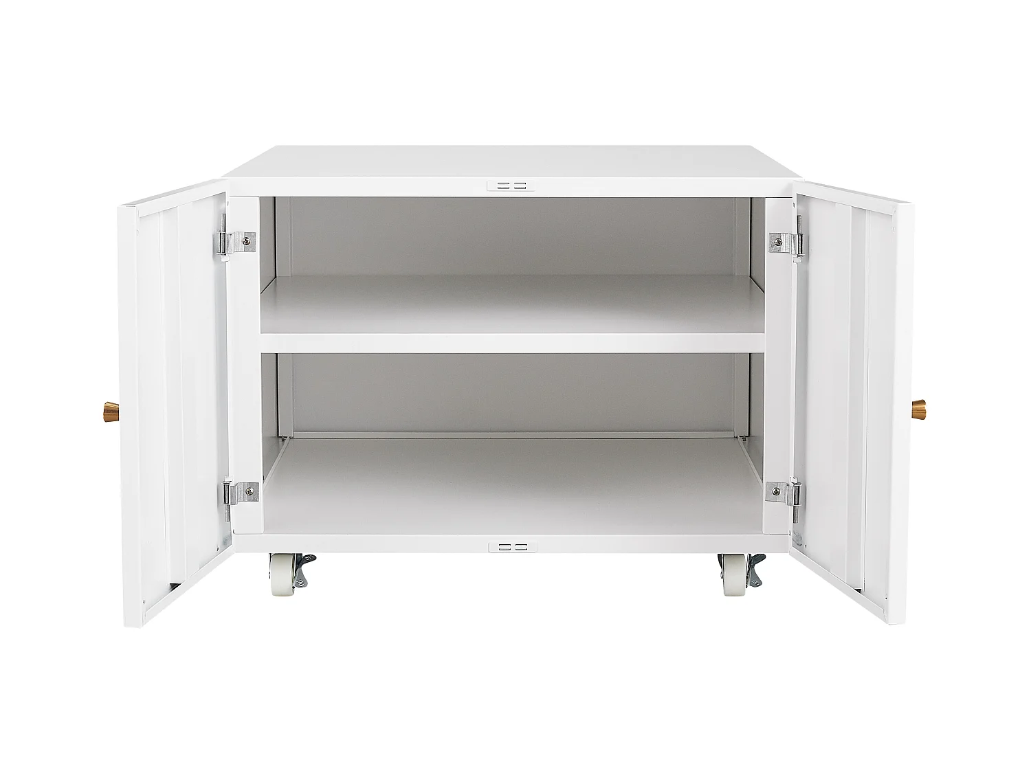 Druckerständer aus Metall mit Stauraum, Mobile Druckertische