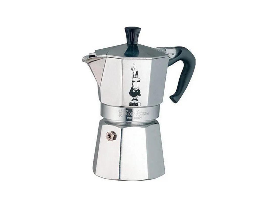 Cafetiere Italienne BIALETTI - Moka Express - Aluminium - 4 Tasses