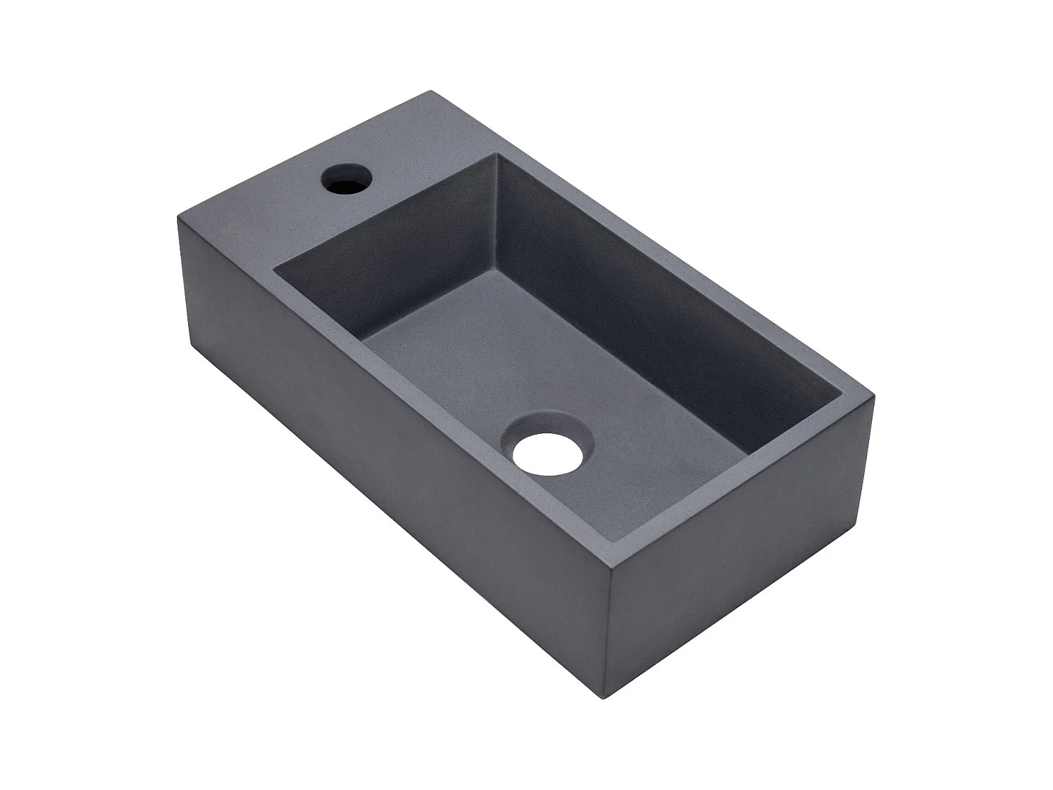 VASQUE LAVE MAINS BOL CERAMIQUE NOIRE