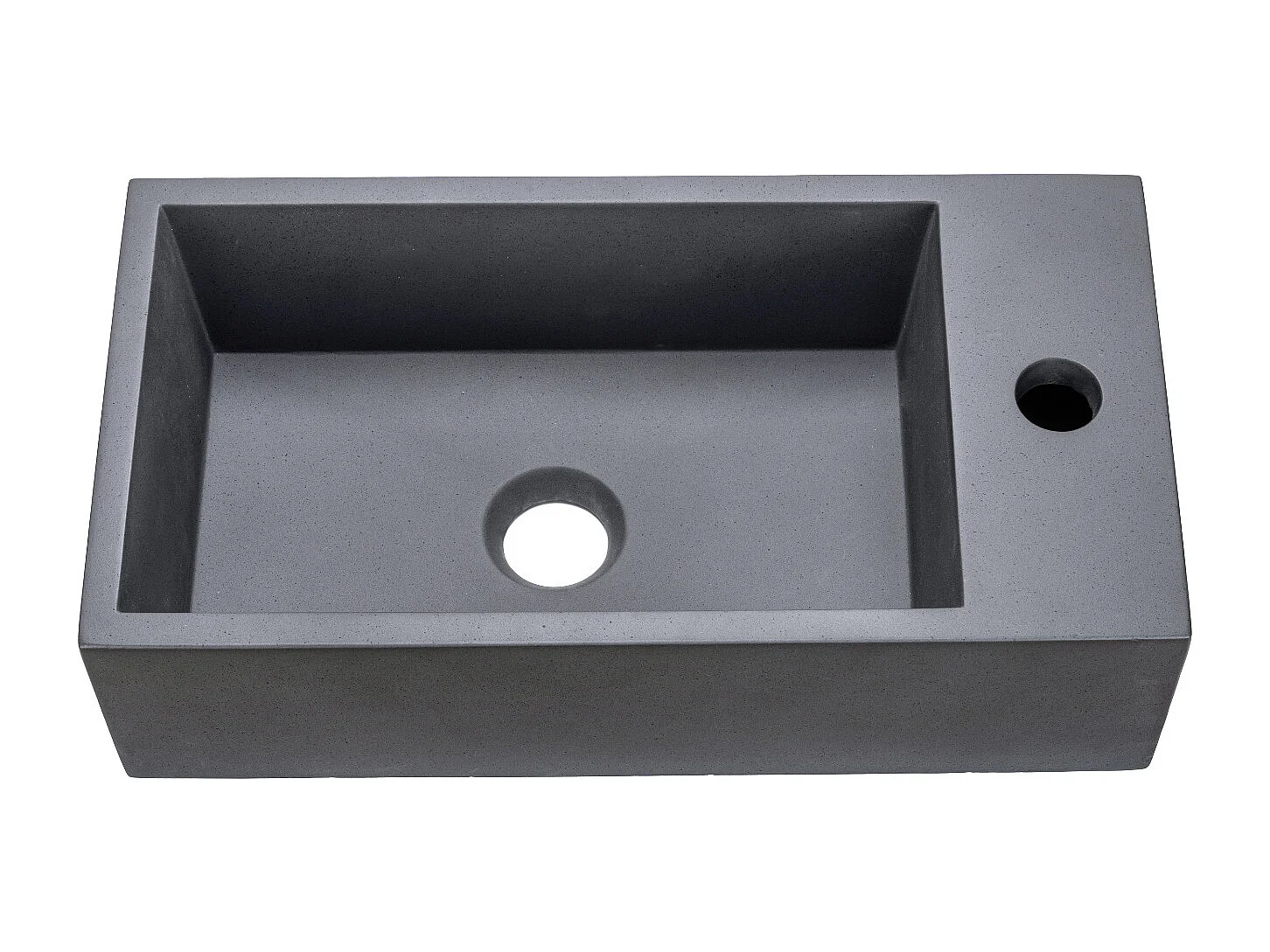 VASQUE LAVE MAINS BOL CERAMIQUE NOIRE