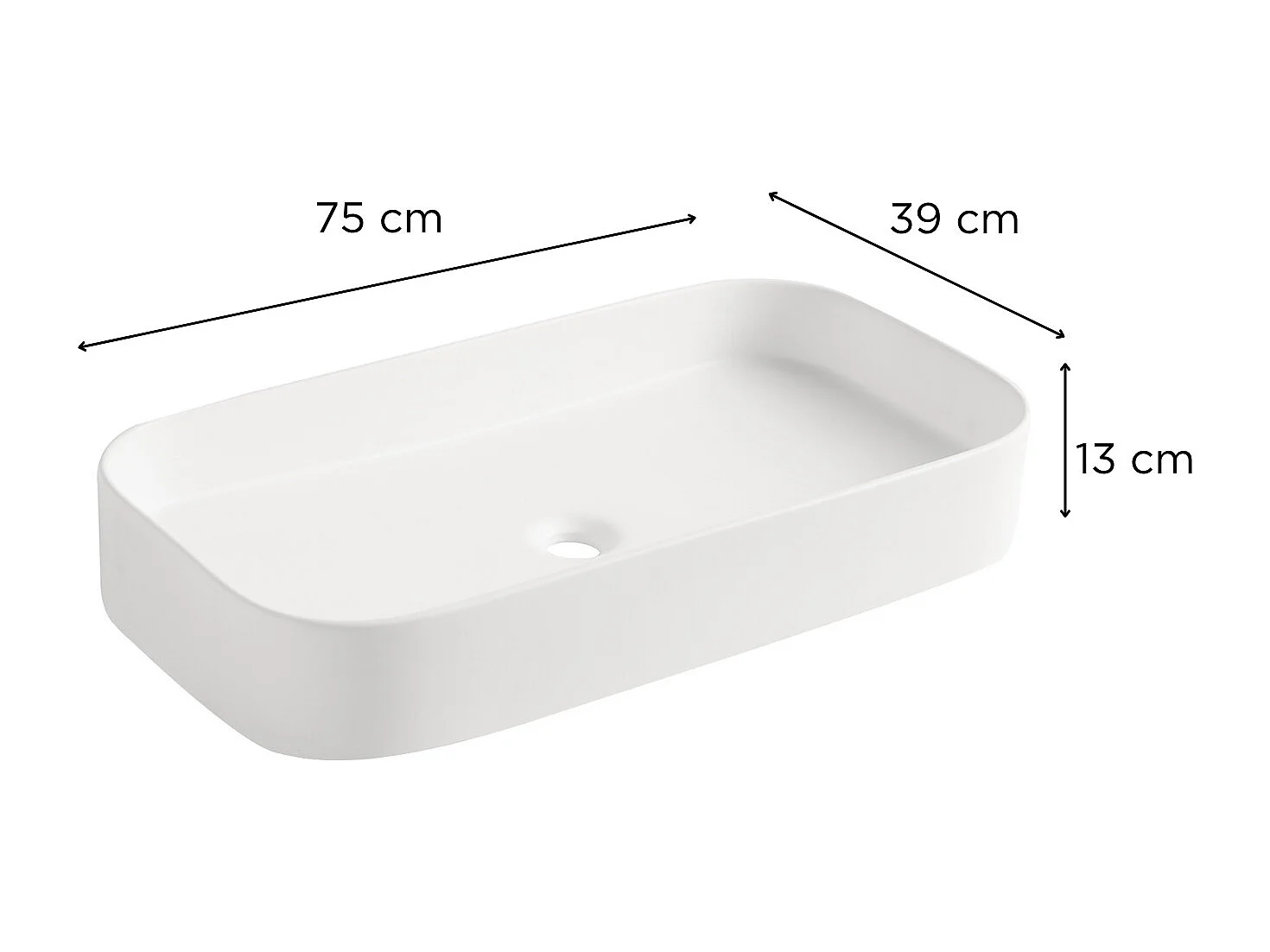 VASQUE JOSY BLANC MAT