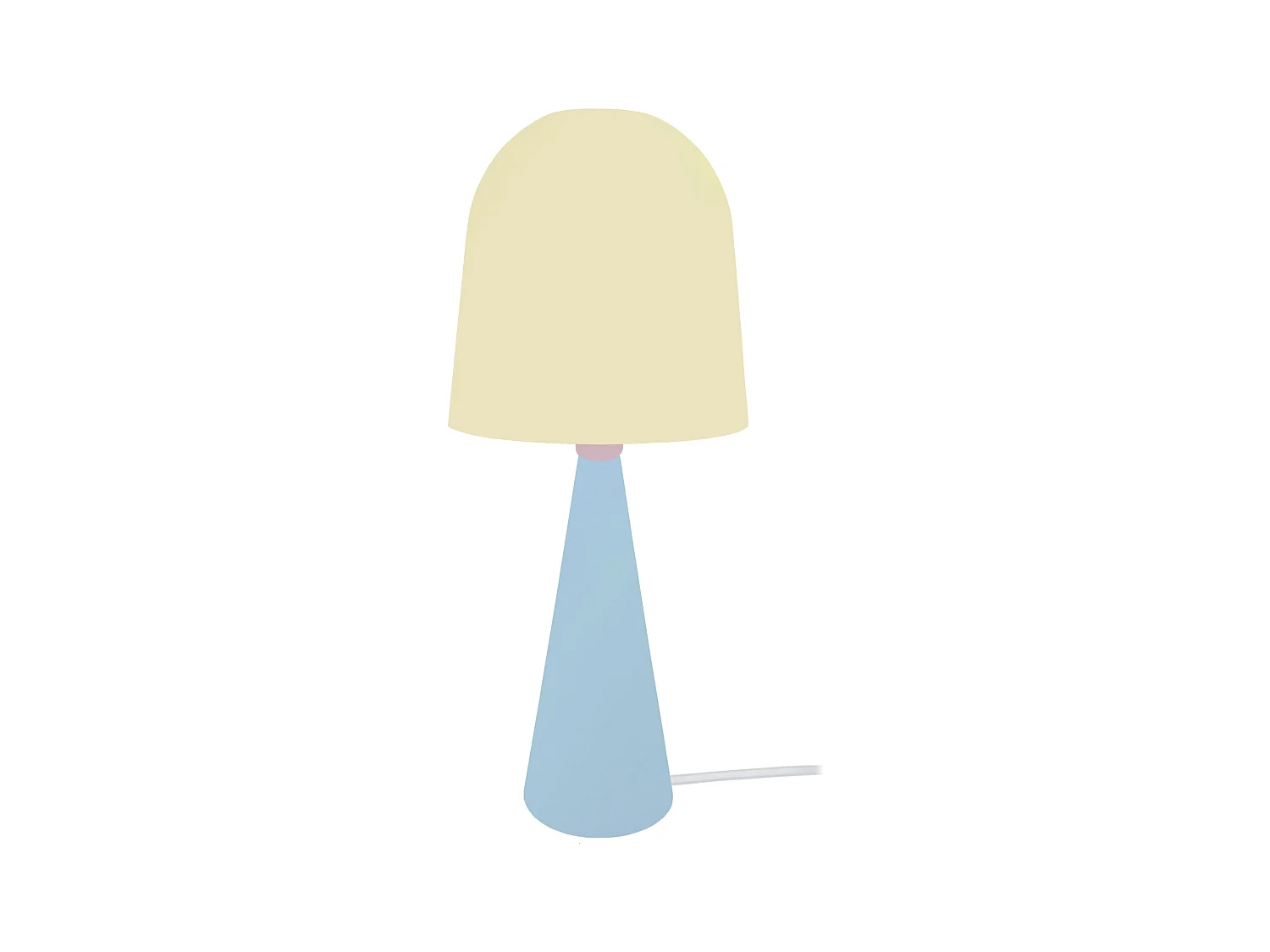 Lampe a Poser TOSEL ,métal,bois,beige,H37xD17xP17cm