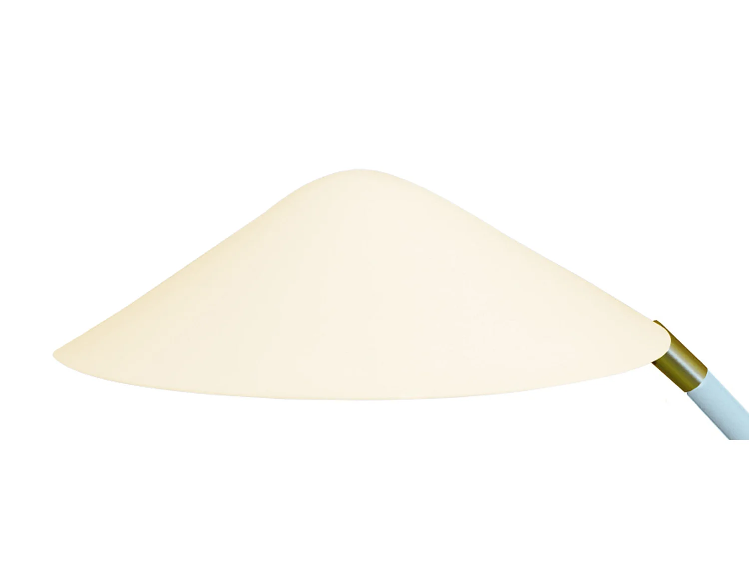 Abajur TOSEL CHAMPIGNON LT2 vidro cogumelo bege D15,5 x  H16,5  cm