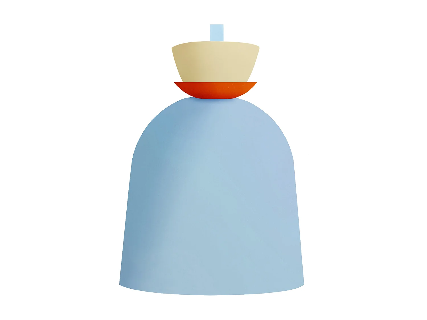 Applique TOSEL ,métal,Bleu,H27xD14,5xP22,5cm