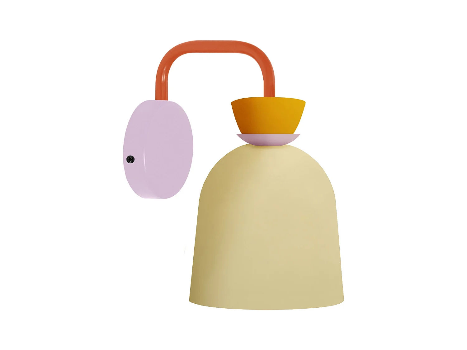 Applique TOSEL ,métal,beige,H27xD14,5xP22,5cm