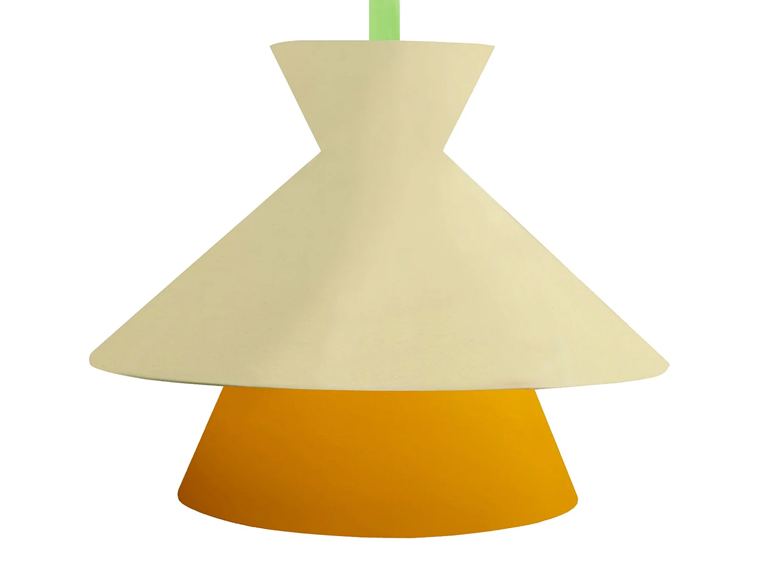 Applique TOSEL ,métal,Jaune ,H26xD21xP25cm