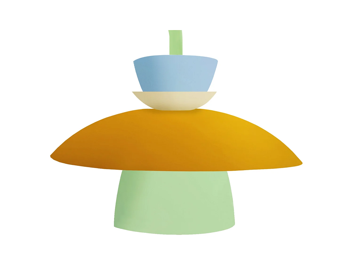 Applique TOSEL ,métal,Jaune ,H26xD23,5xP26cm