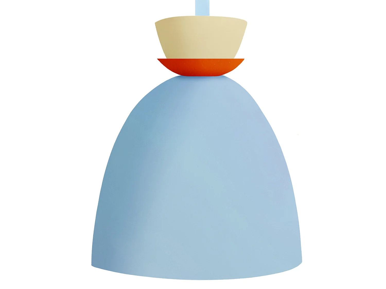 Applique TOSEL ,métal,Bleu,H24xD14xP23,5cm