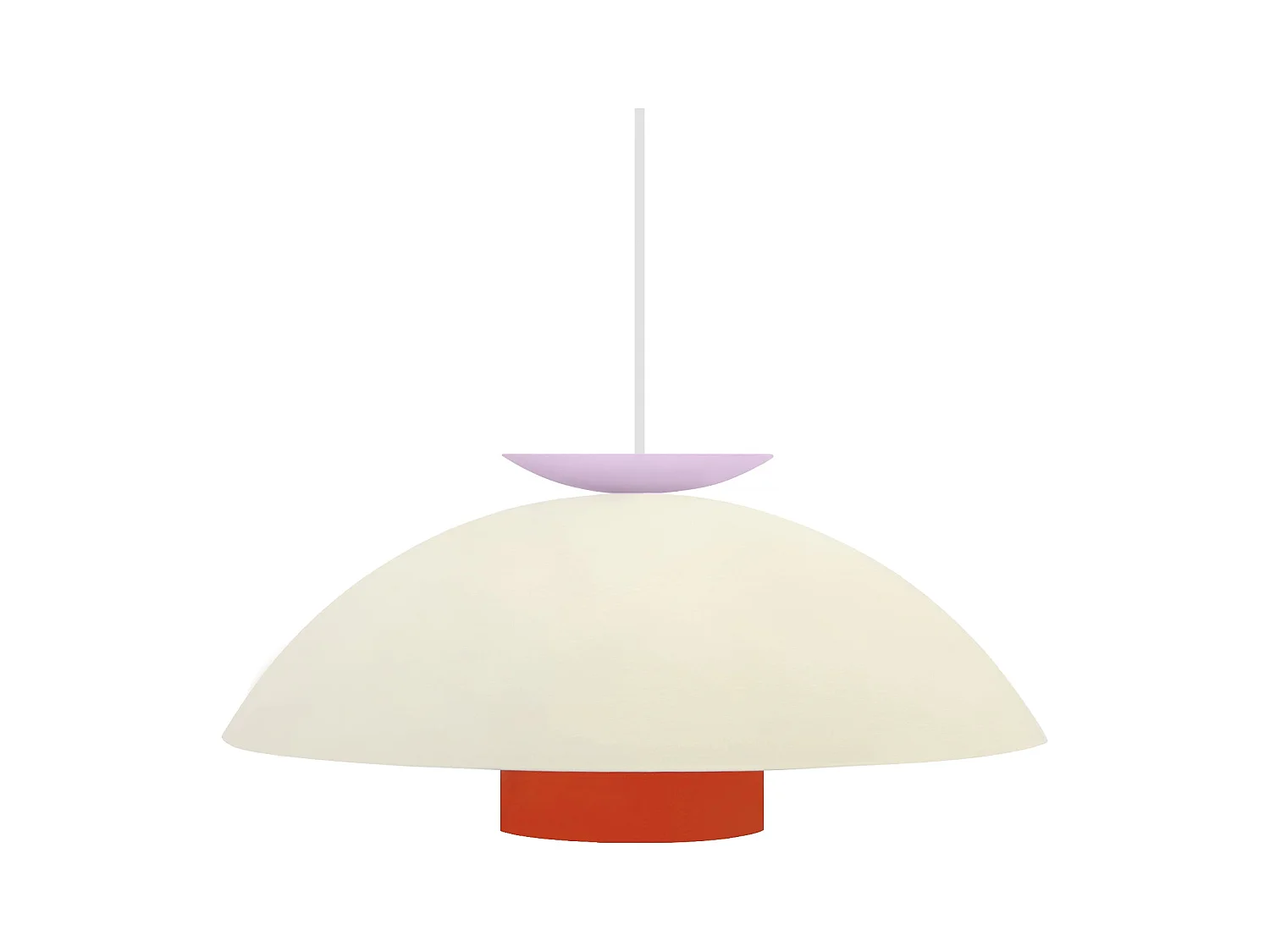 Suspension TOSEL ,métal,beige,H110xD29xP29cm