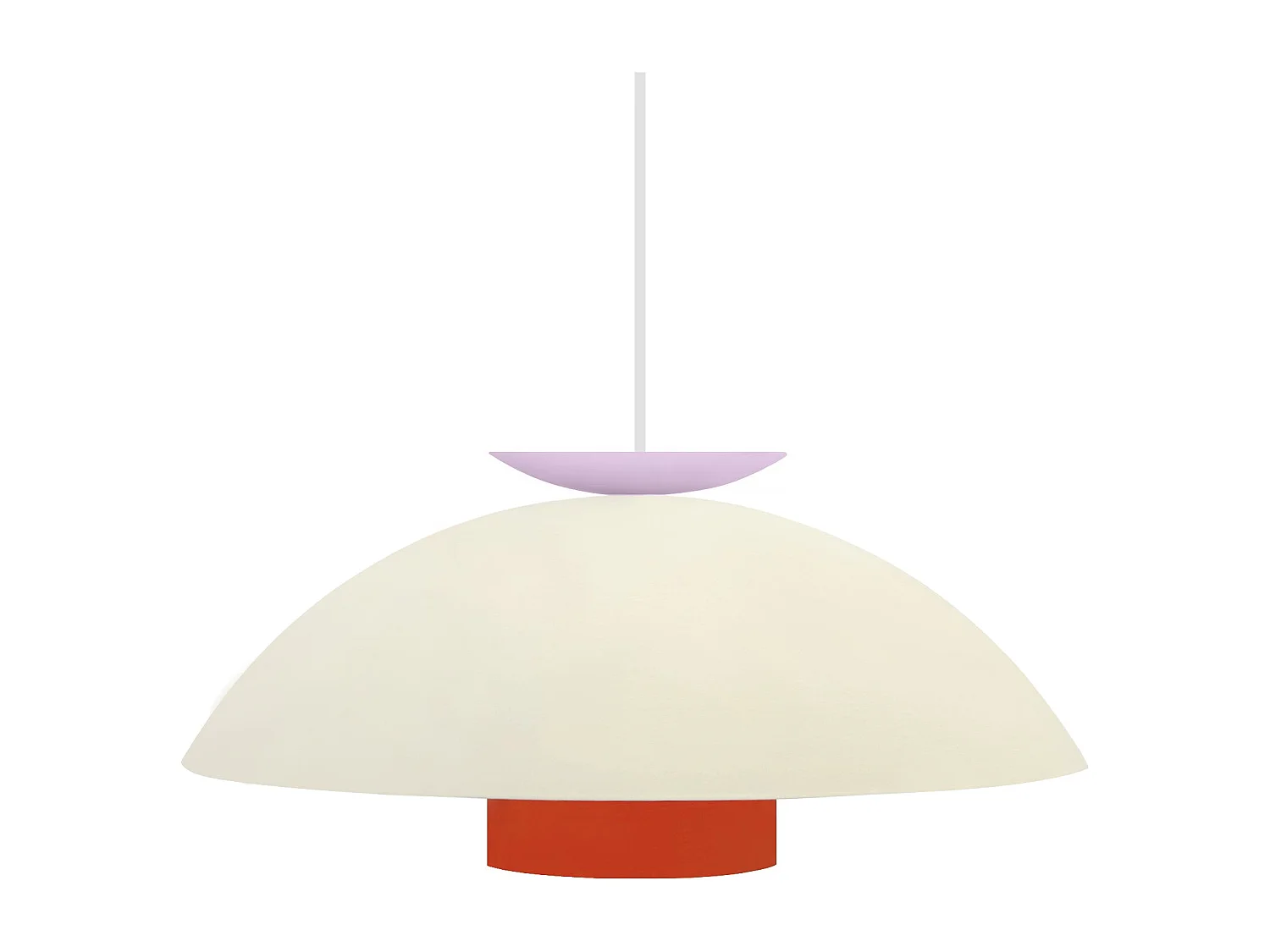 Suspension TOSEL ,métal,beige,H110xD29xP29cm