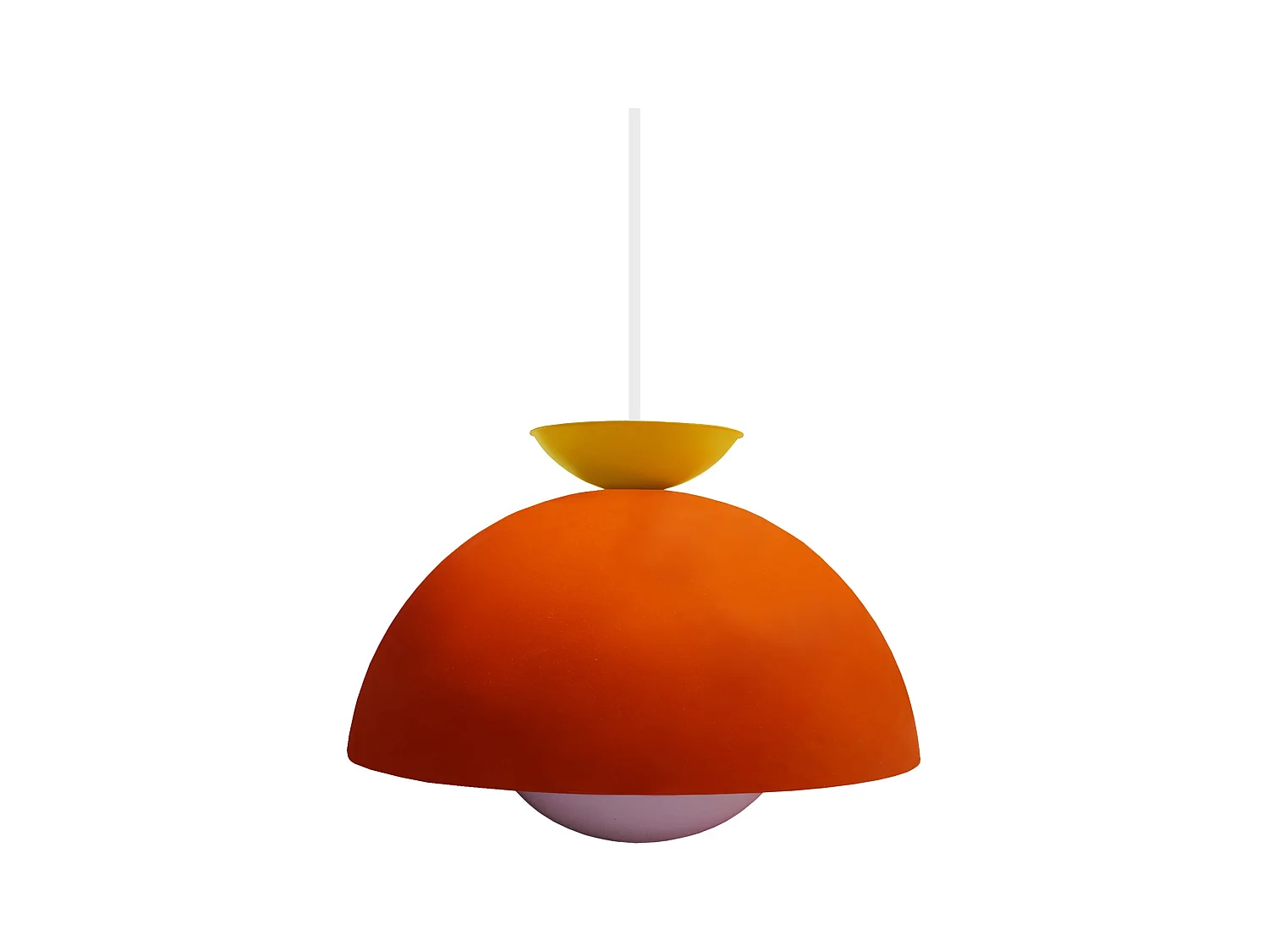 Suspension TOSEL ,métal,fibre ,naturel,H 90x D40xP40cm