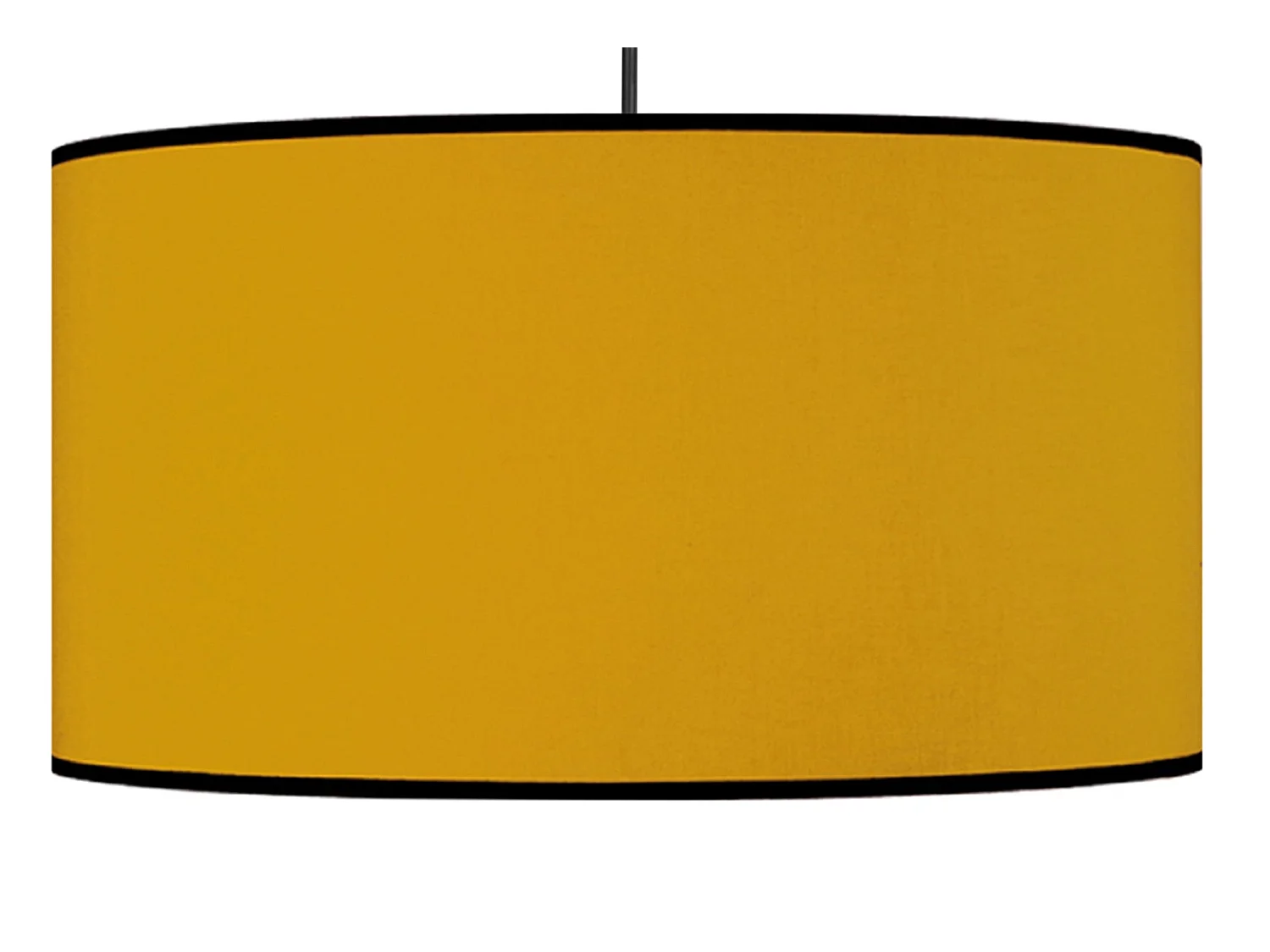 Suspension TOSEL ,tissu,Jaune ,H80xD40xP40cm