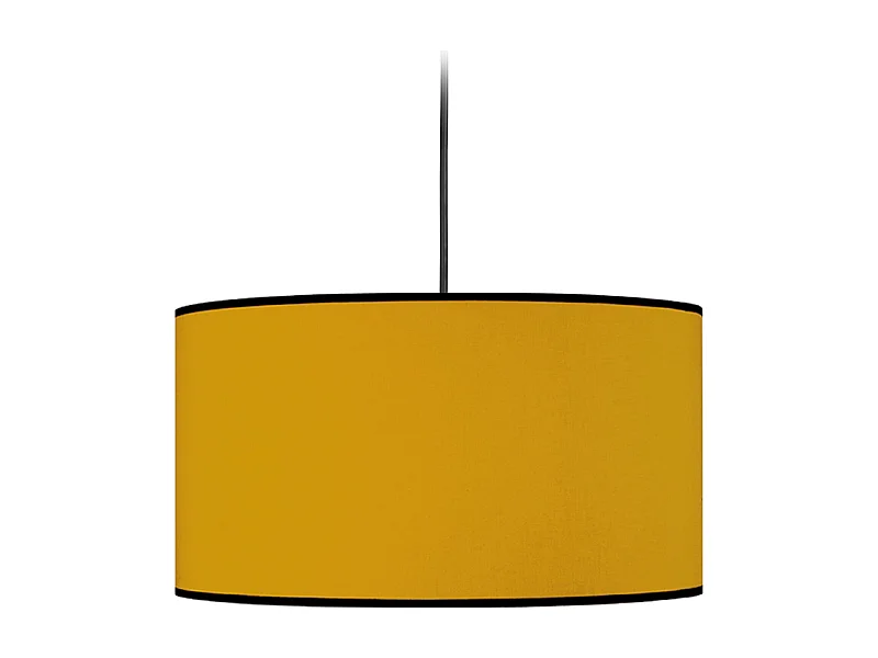 Suspension TOSEL ,tissu,Jaune ,H80xD40xP40cm
