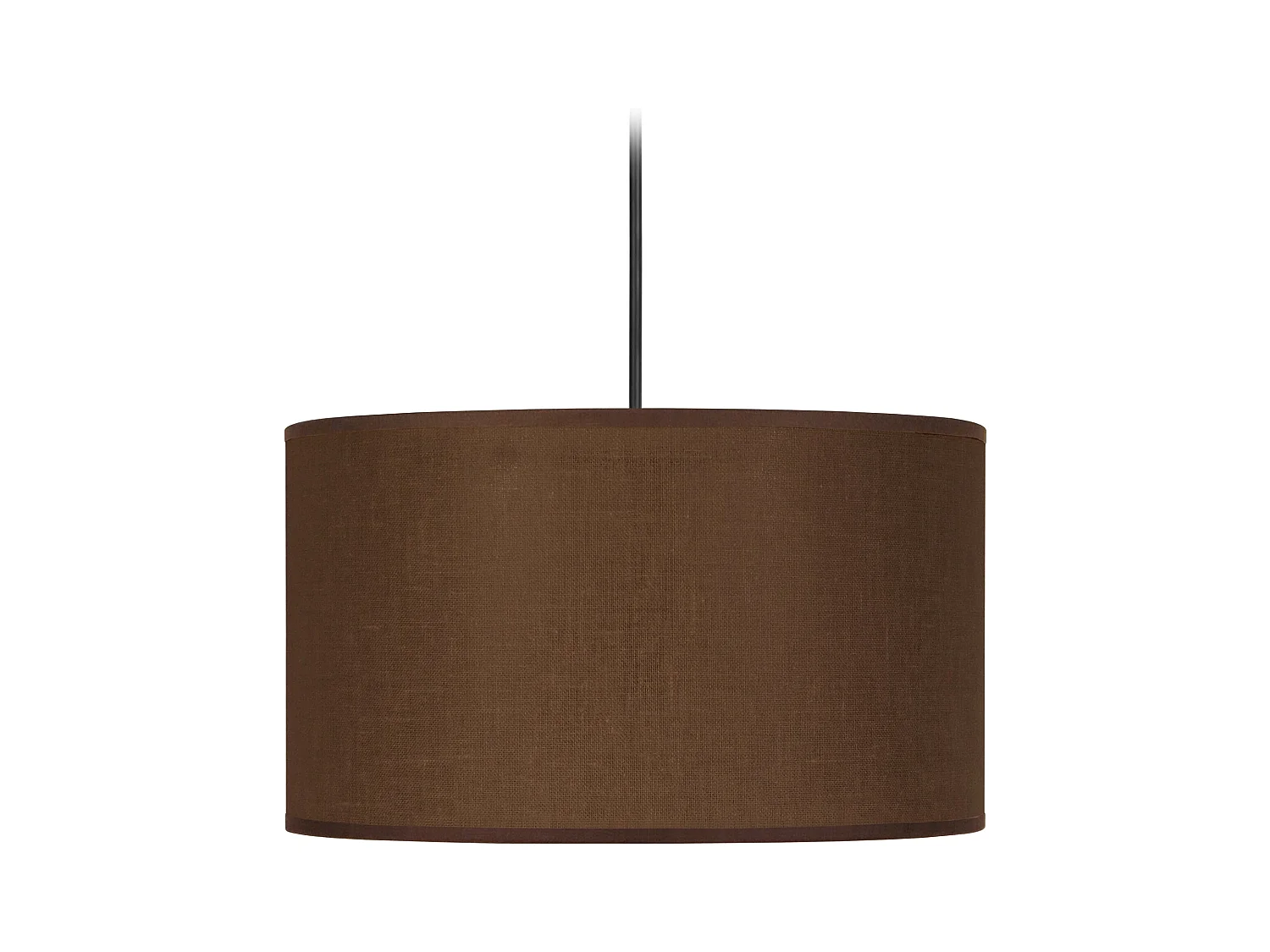 Suspension TOSEL ,tissu,Marron,H 75xD30xP30cm