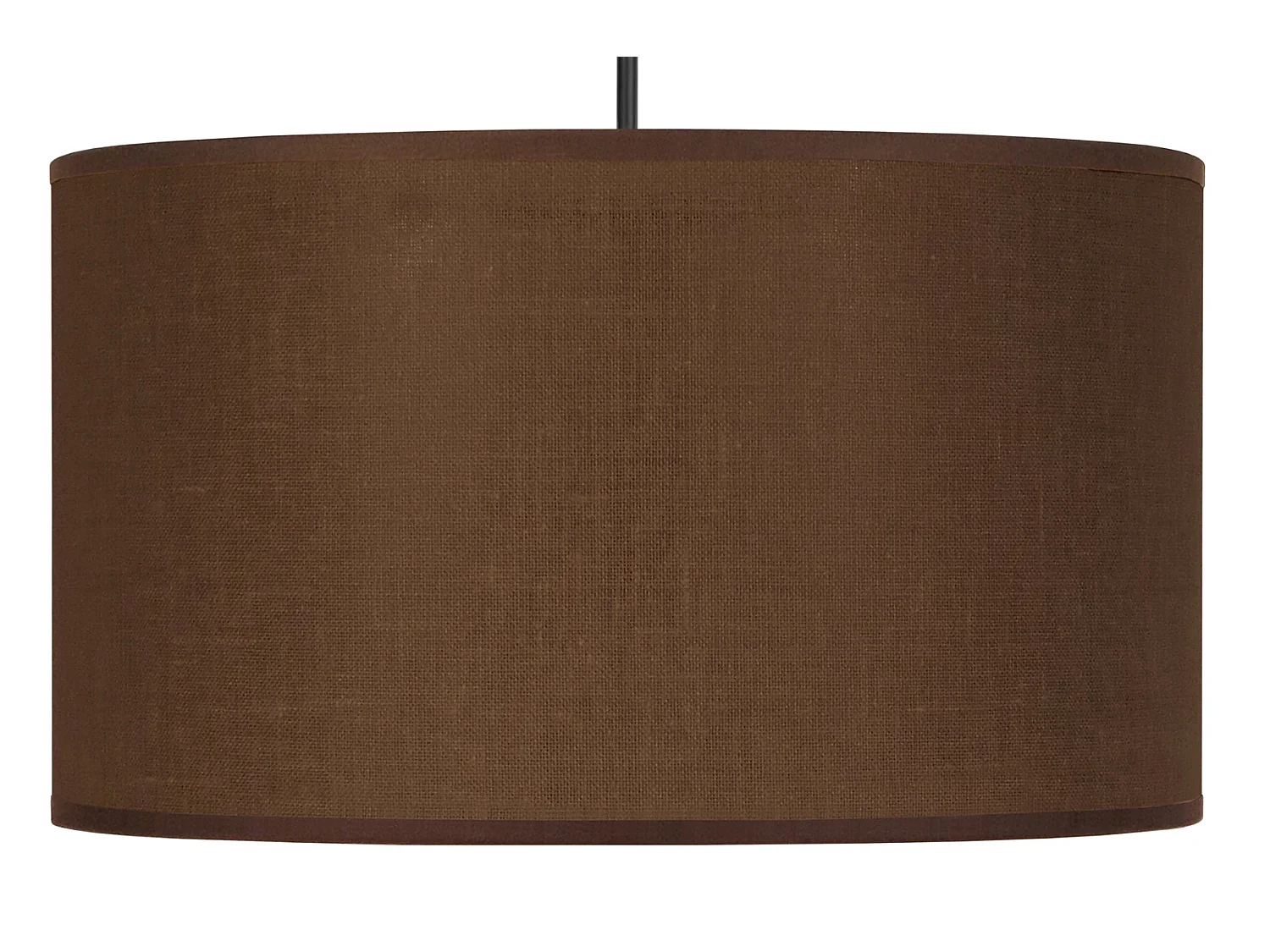 Suspension TOSEL ,tissu,Marron,H 75xD30xP30cm
