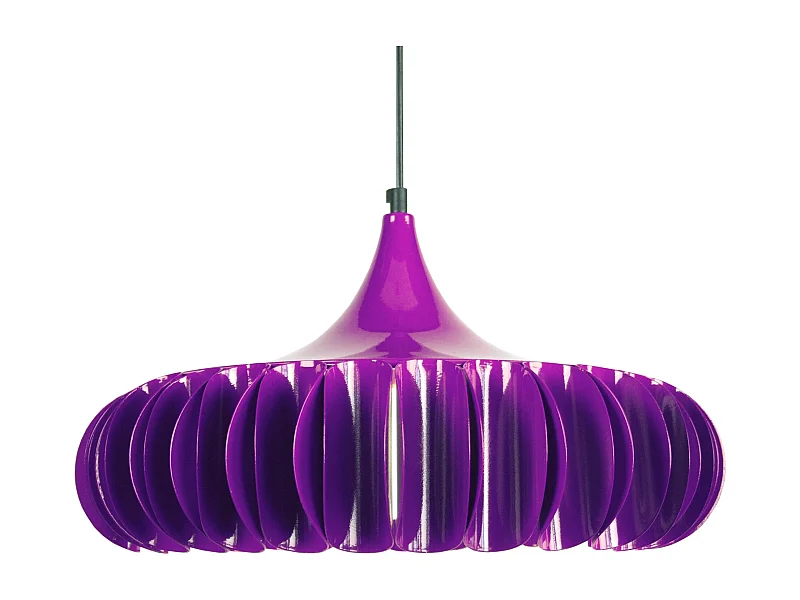 Suspension TOSEL ,métal ,Gris ,H85xD 40x P 40cm