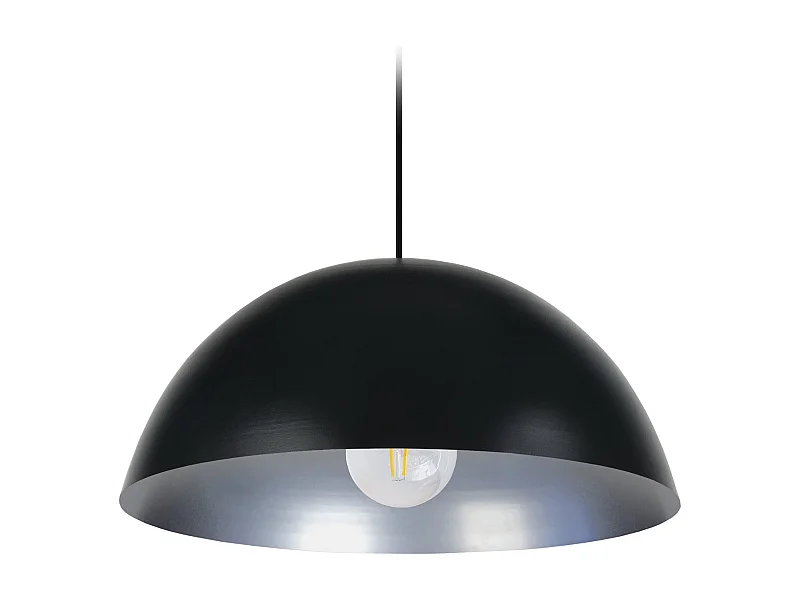 Suspensión  TOSEL ,metal,Negro ,A78xD42,5xP42,5cm