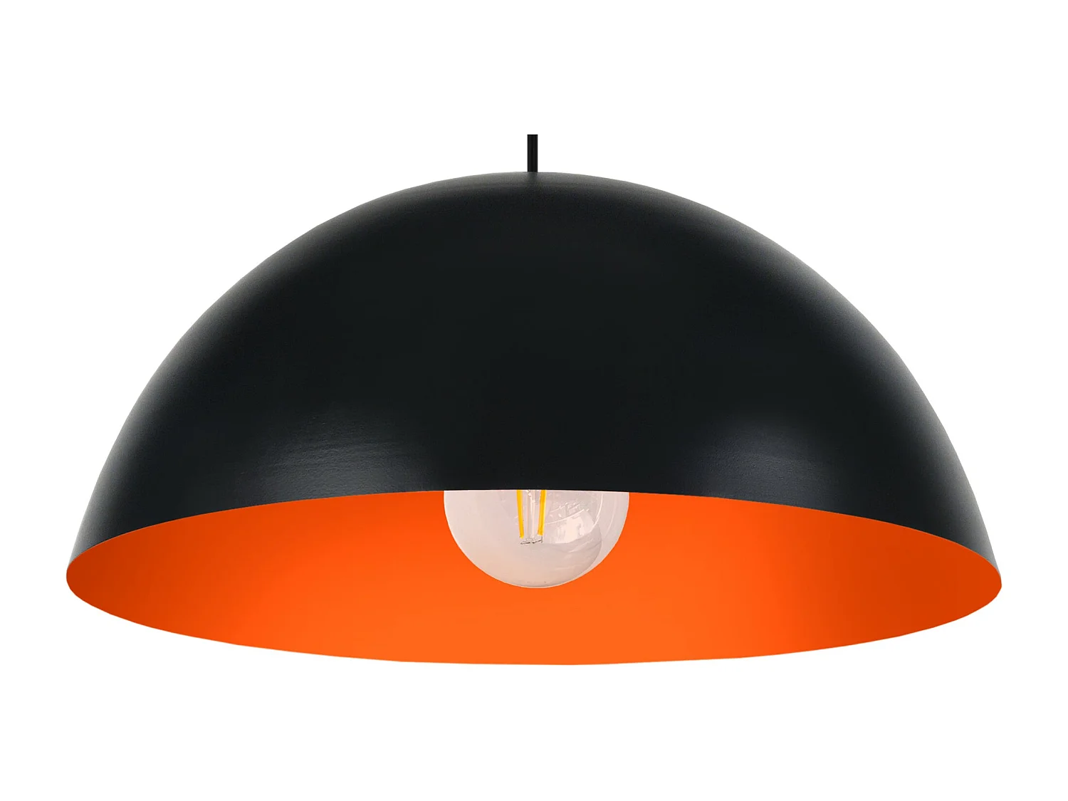 Suspensión  TOSEL ,metal,Negro ,A78xD42,5xP42,5  cm