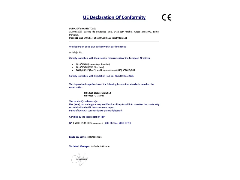 Suspensión  TOSEL,metal,Negro ,A78xD42,5xP42,5cm