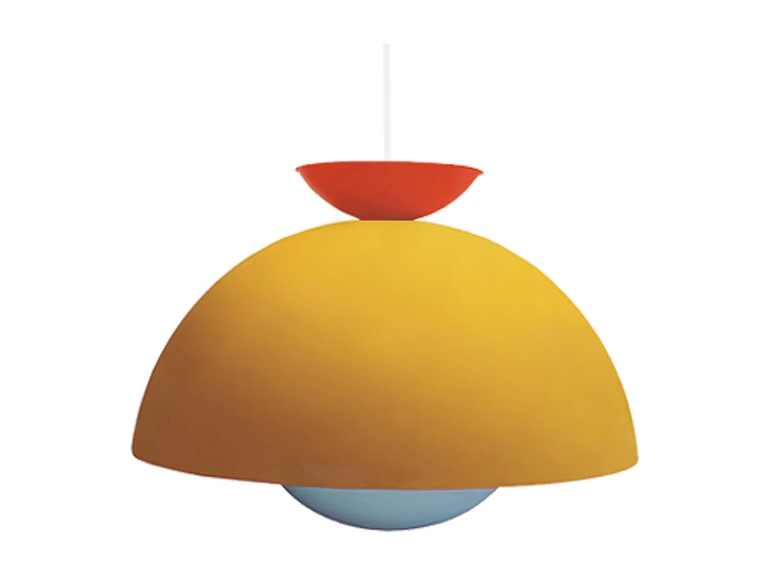 Candeeiro de Pé TOSEL EGLANTINE vidro braço cetim D50 x  H165  cm