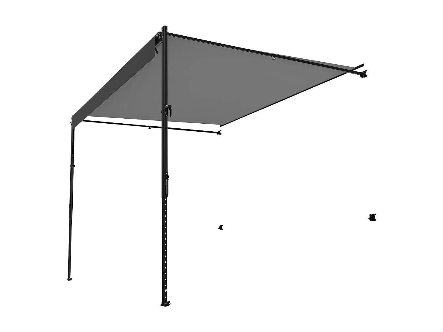 Tettuccio per Auto SucceBuy Tendalino di Ricambio da 549 cm - Tendalino Manuale per Rimorchio per la Maggior Parte dei Camper a 12 V CC
