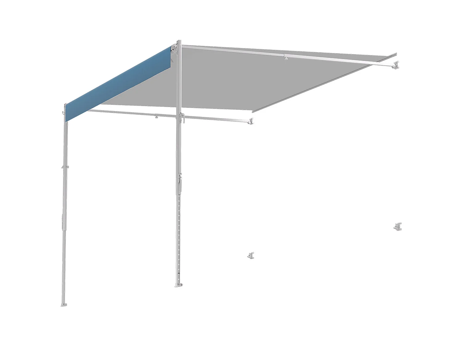 Autokap SucceBuy 549 cm Vervangende RV Luifel – Handmatige Aanhangwagenluifel voor de Meeste DC12V Campers