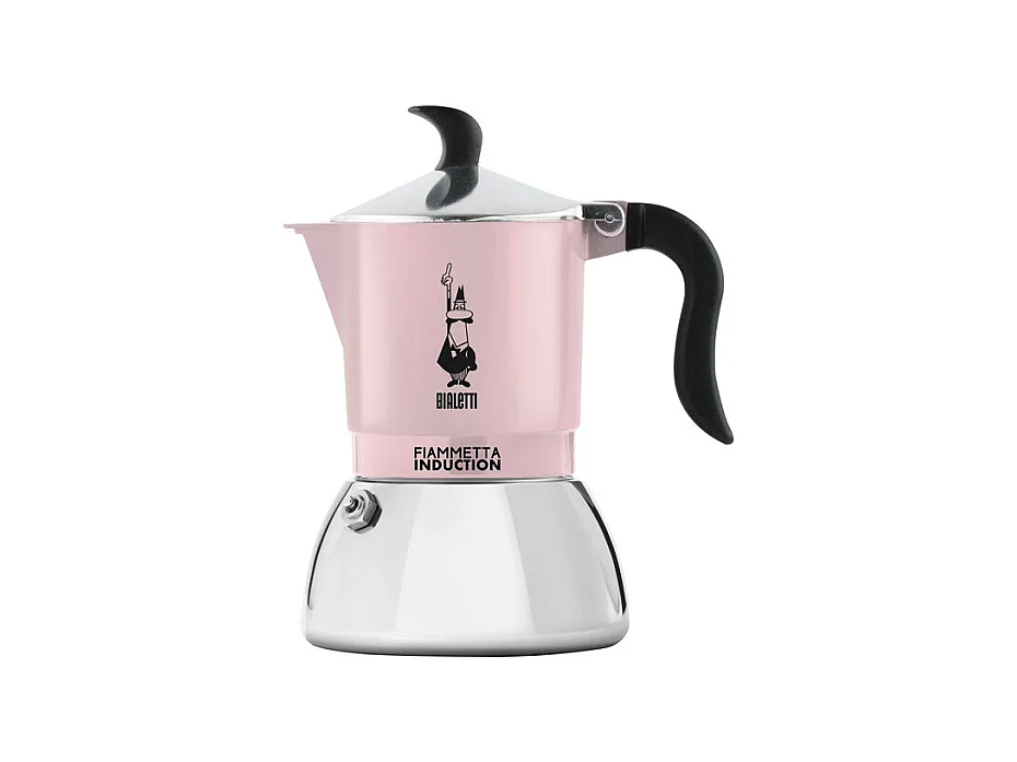 Cafetière Italienne Fiammetta Inox 4T Rose Pastel Bialetti - 0006581