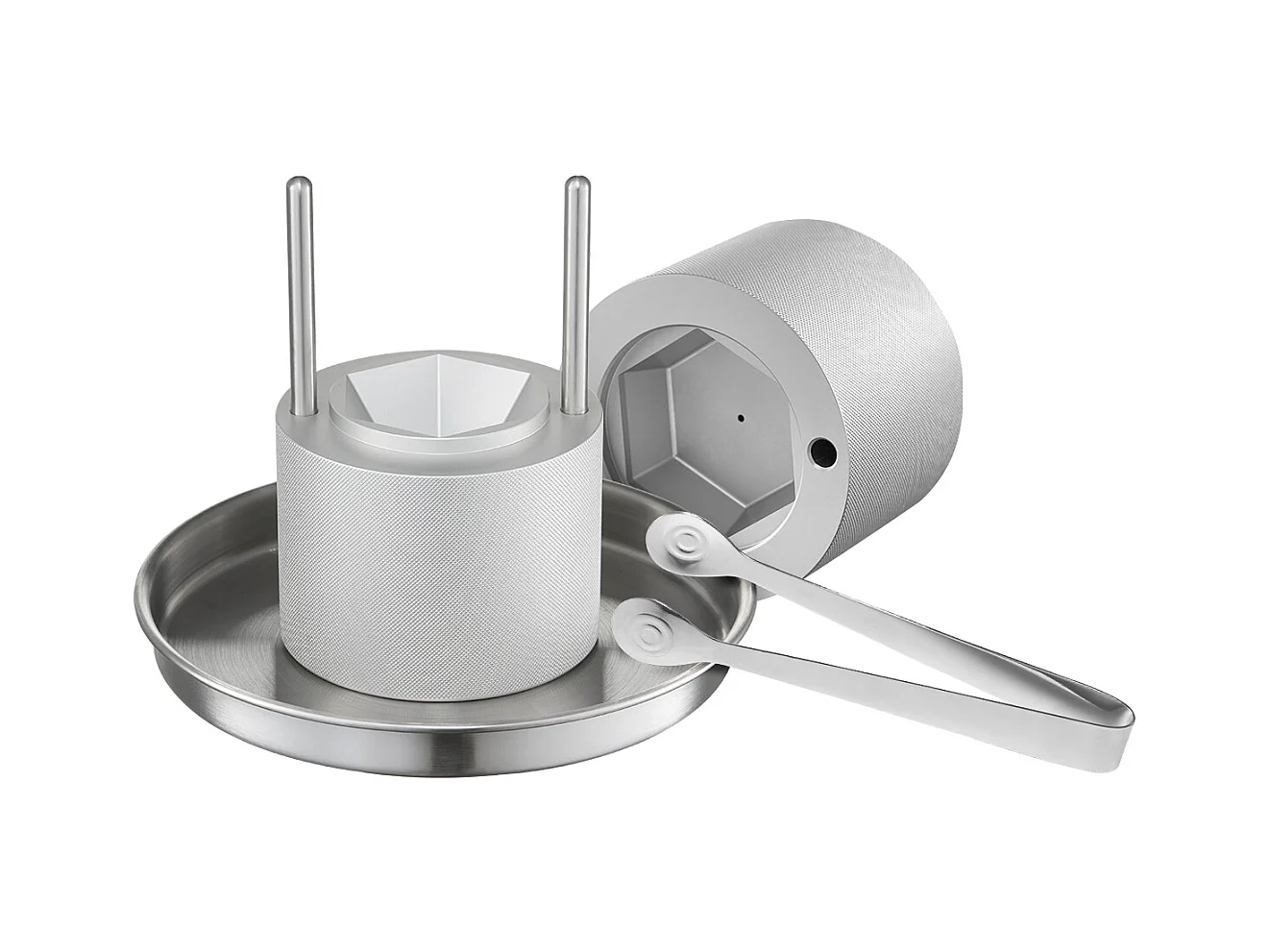 Moule à Glaçons SucceBuy Presse à Glace Ice Diamond, Machine à Boules de 6.5cm, Kit de Presse à Glace pour Whisky, Parfait pour un Usage Domestique