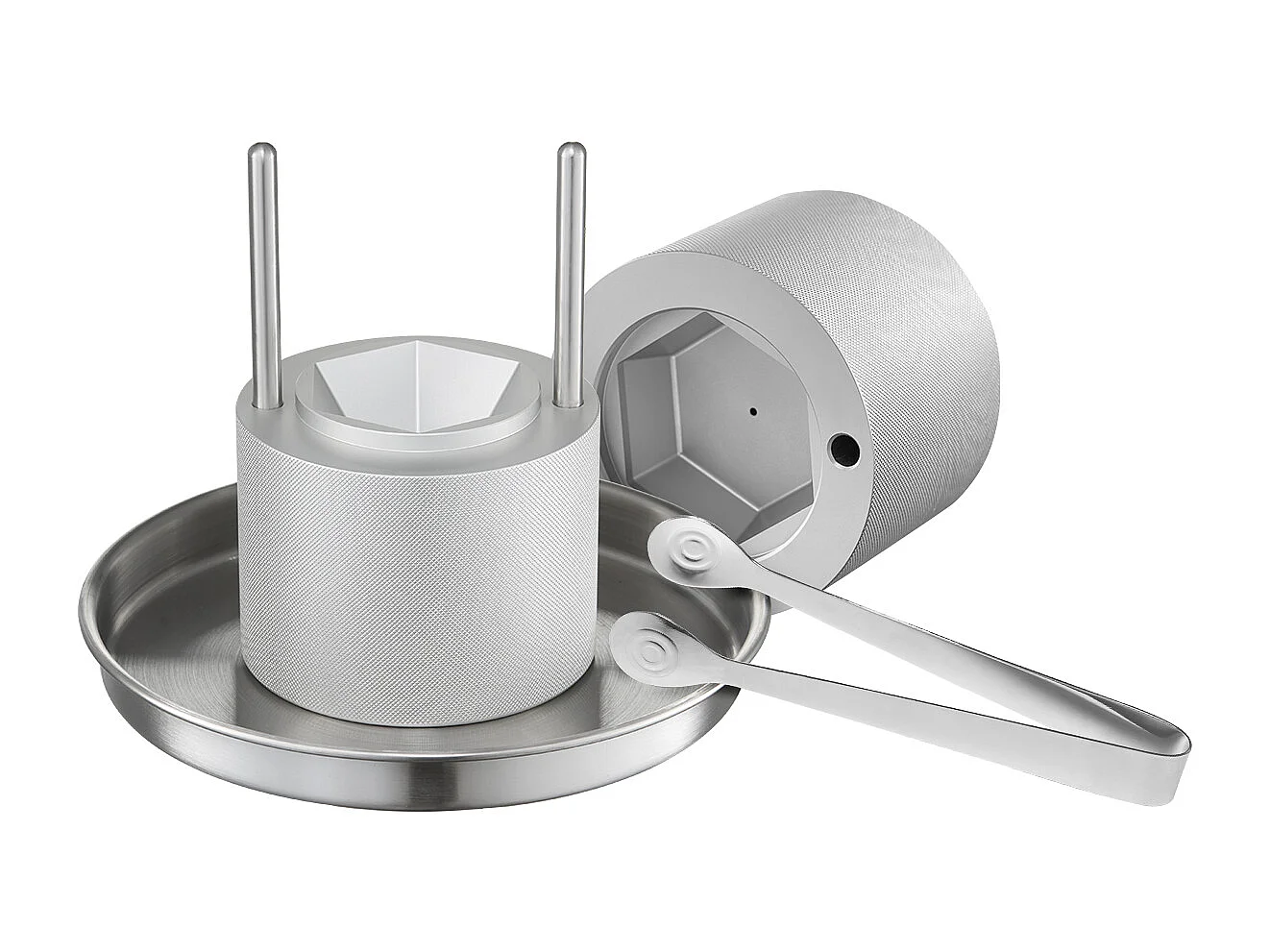 Moule à Glaçons SucceBuy Presse à Glace Ice Diamond, Machine à Boules de 6.5cm, Kit de Presse à Glace pour Whisky, Parfait pour un Usage Domestique