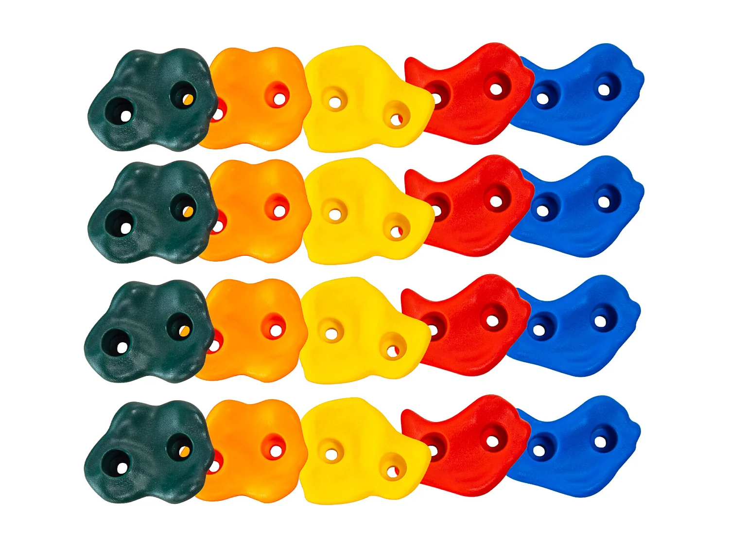 Kit d'Escalade SucceBuy 25, Rochers d'Escalade, Prises Murales pour Rochers, Poignées Intérieures/Extérieures