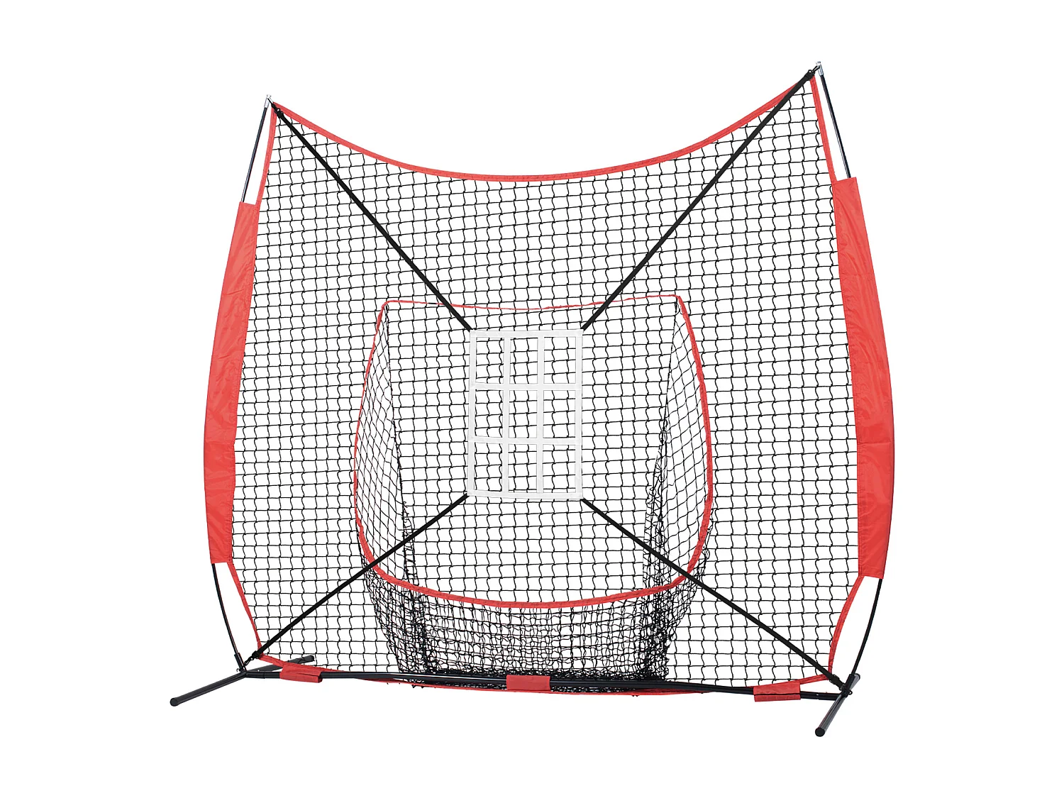 Filet d'Entraînement SucceBuy de Baseball et de Softball 213x213cm, Frappe et Frappe avec Plusieurs Accessoires