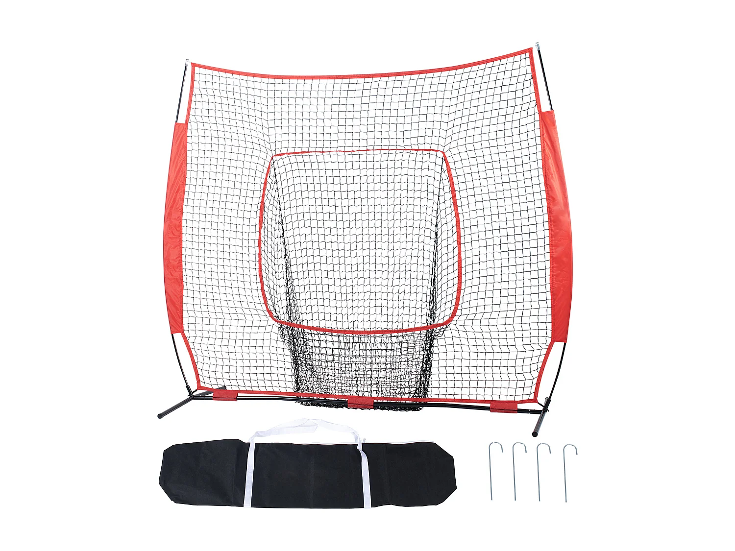 Filet d'Entraînement SucceBuy de Baseball et de Softball 213x213cm avec Sac de Transport