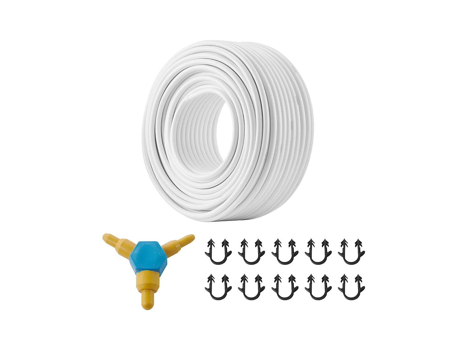 Tube SucceBuy PEX-AL-PEX, Tuyau Composite Aluminium-Plastique 833cm, Barrière à l'Oxygène