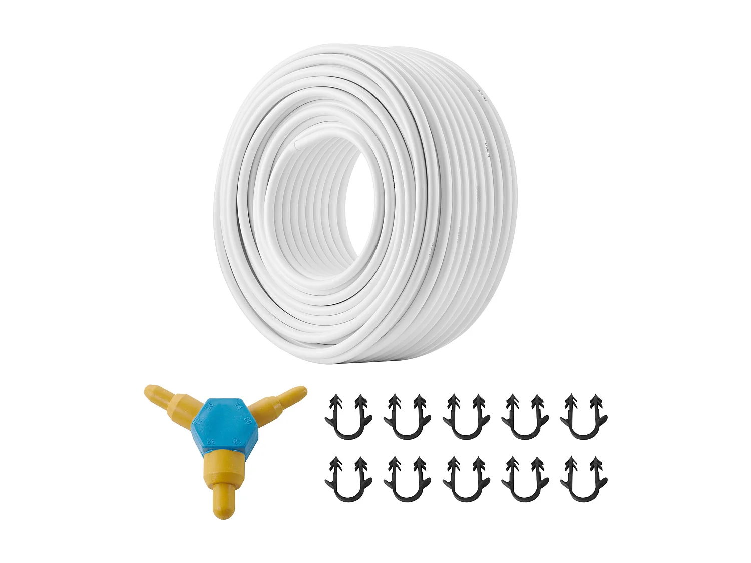 Tube SucceBuy PEX-AL-PEX, Tuyau Composite Aluminium-Plastique 833cm, Barrière à l'Oxygène