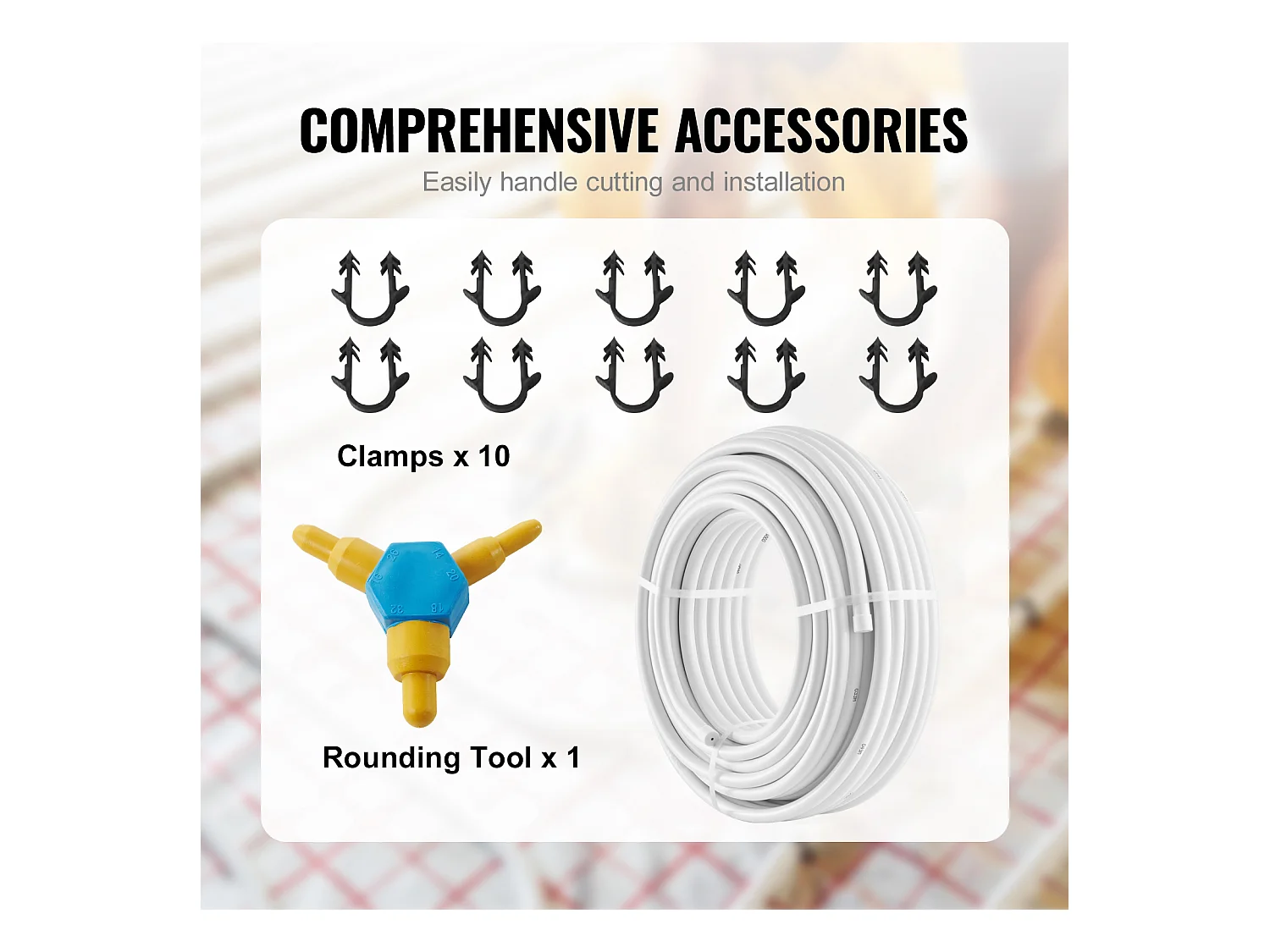Buis SucceBuy PEX-AL-PEX 417cm, Composiet Aluminium-Kunststof, Zuurstofbarrière, Perfect voor Verwarmings- en Loodgieterssystemen