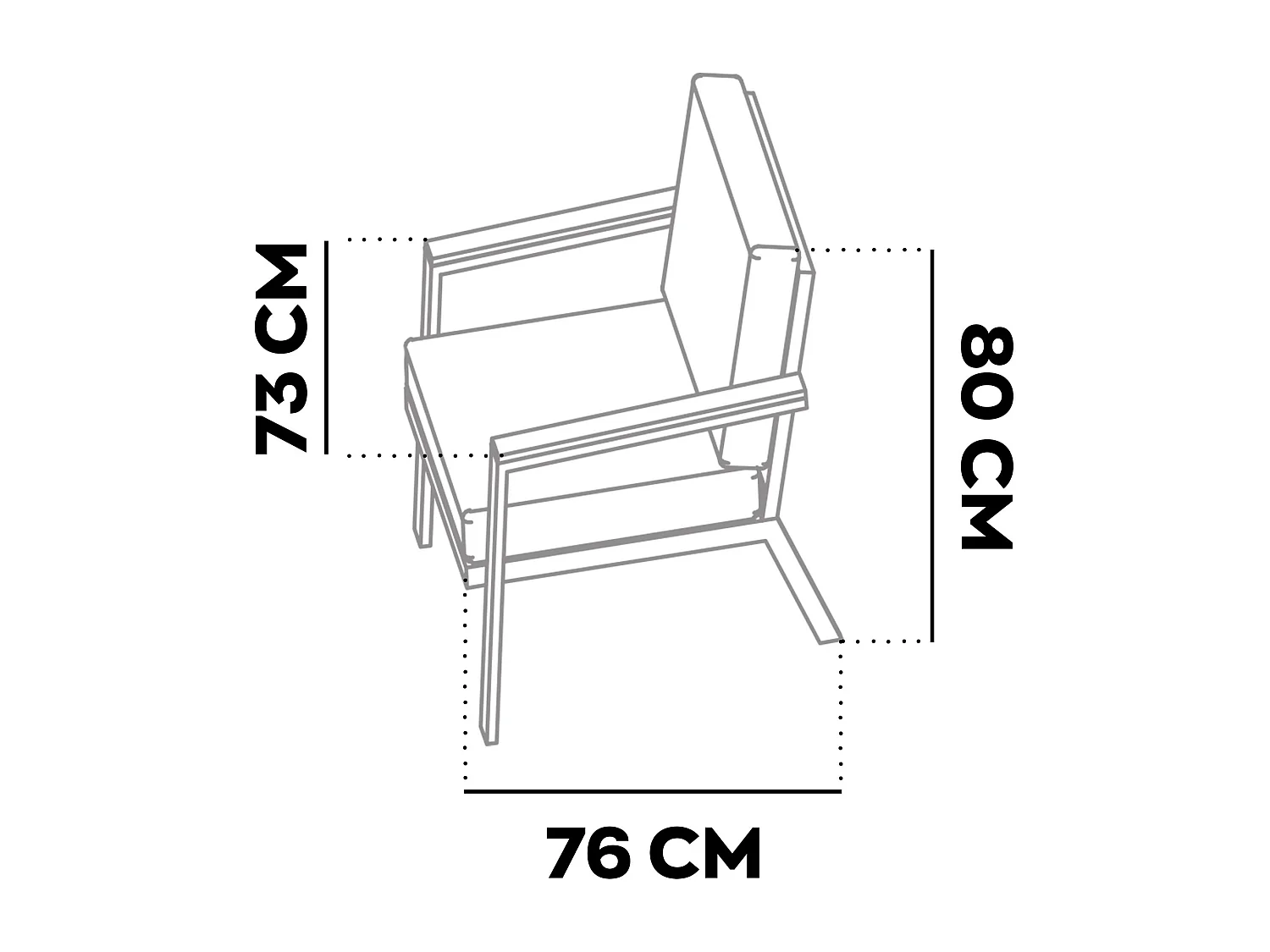 Ikigai - Conjunto de Jardín con Sofá de 3 Plazas, 2 Sillones y Mesa de Centro con Cojines en Aluminio y Madera Contrachapada