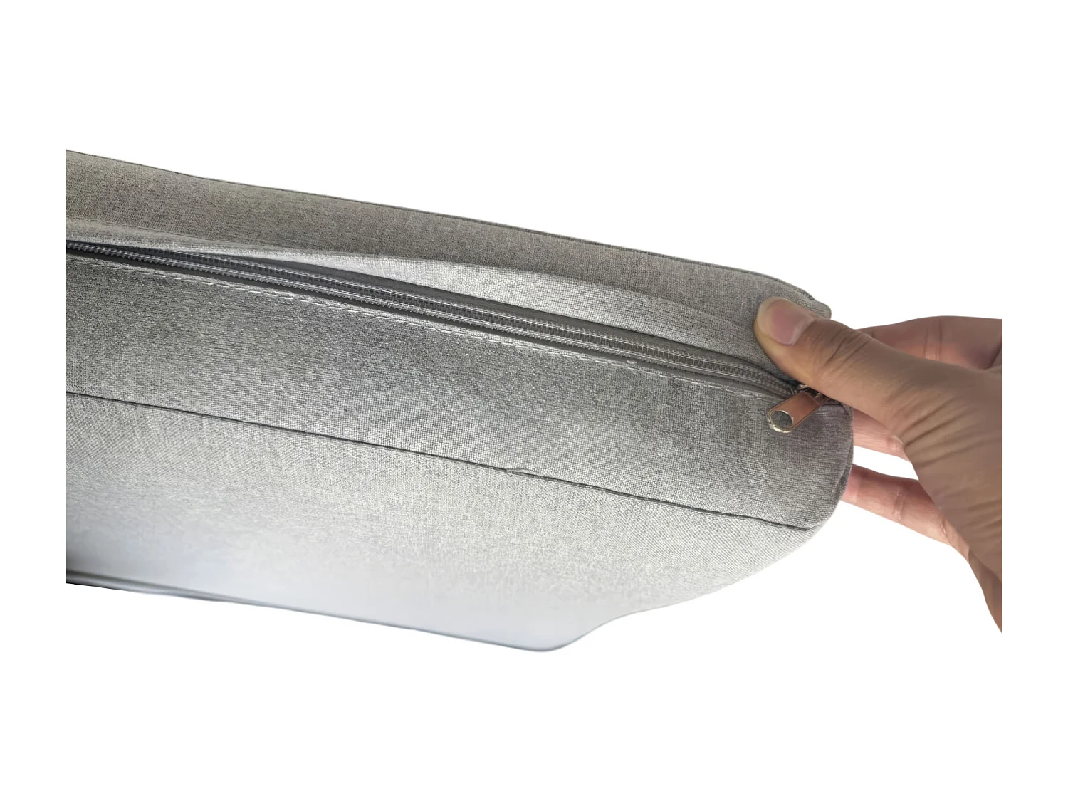 Ikigai - Conjunto de Jardín con Sofá de 3 Plazas, 2 Sillones y Mesa de Centro con Cojines en Aluminio y Madera Contrachapada