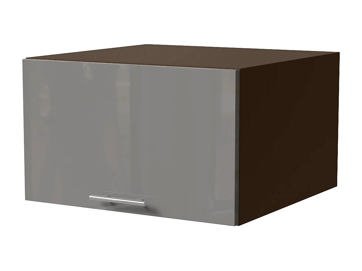 AUFSATZSCHRANK Essen W6B/60 Grau Hochglanz / Lava Matt 60 / 59 / 36cm