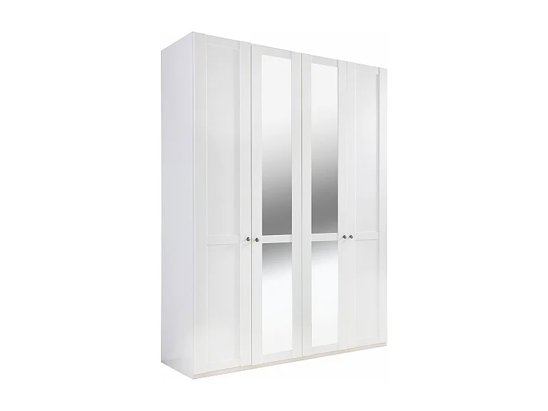 Kleiderschrank NEWPORT weiß 180 / 58 / 208cm