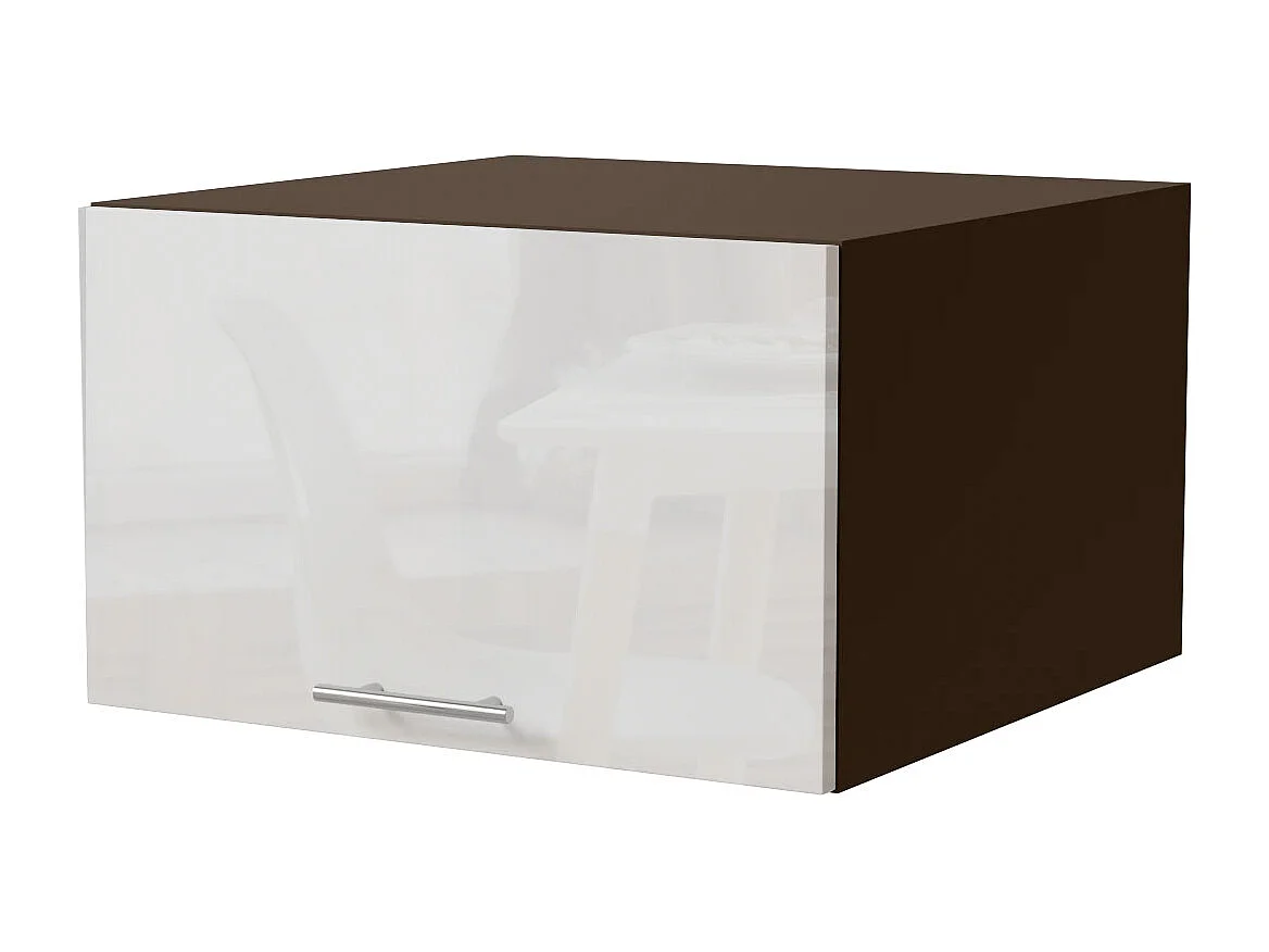 AUFSATZSCHRANK Essen W6B/60 Weiß Hochglanz / Lava Matt 60 / 59 / 36cm